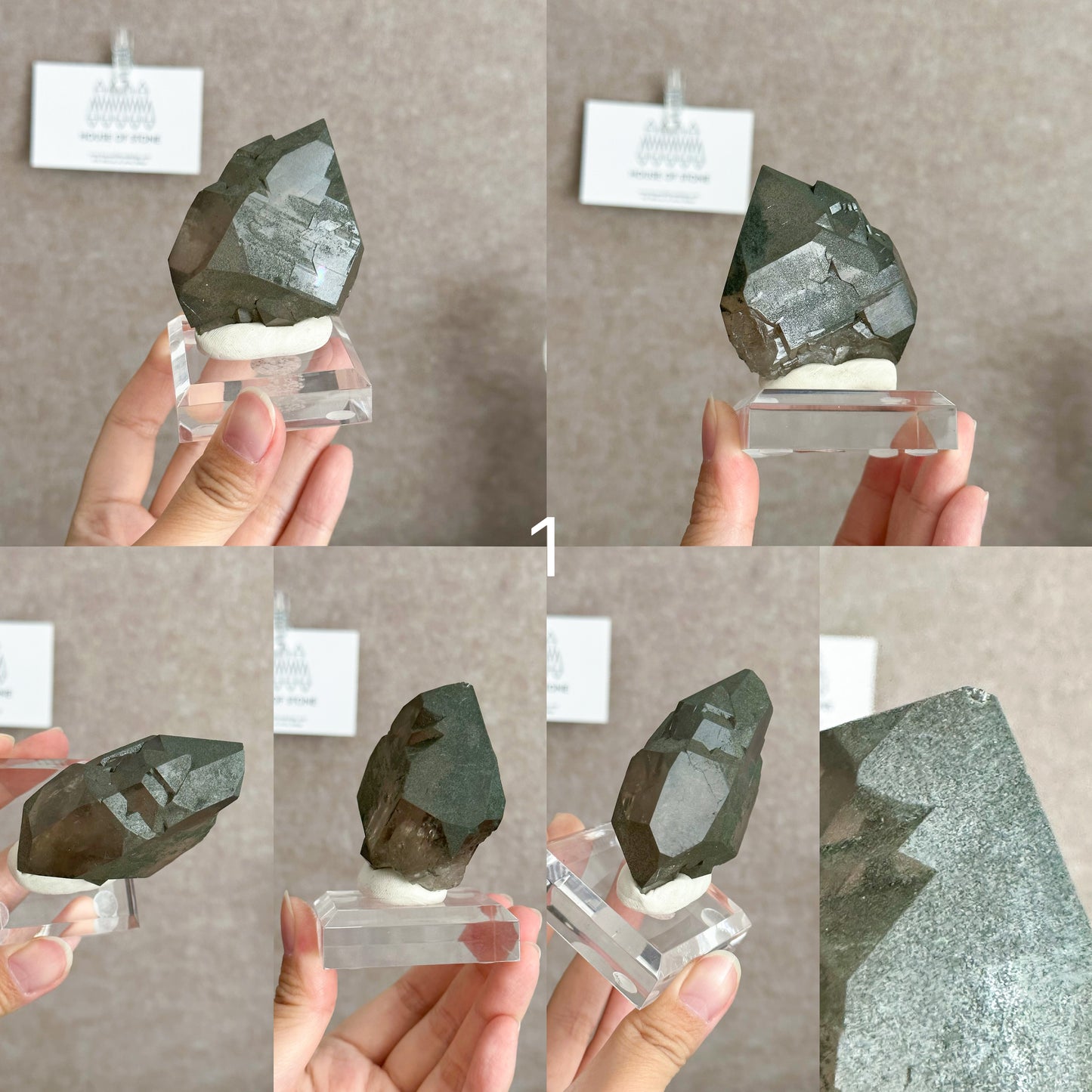 Alpine Mineral Gwindel Smoky Quartz Gwindel Specimen/Mont Blanc France Gwindel Apls