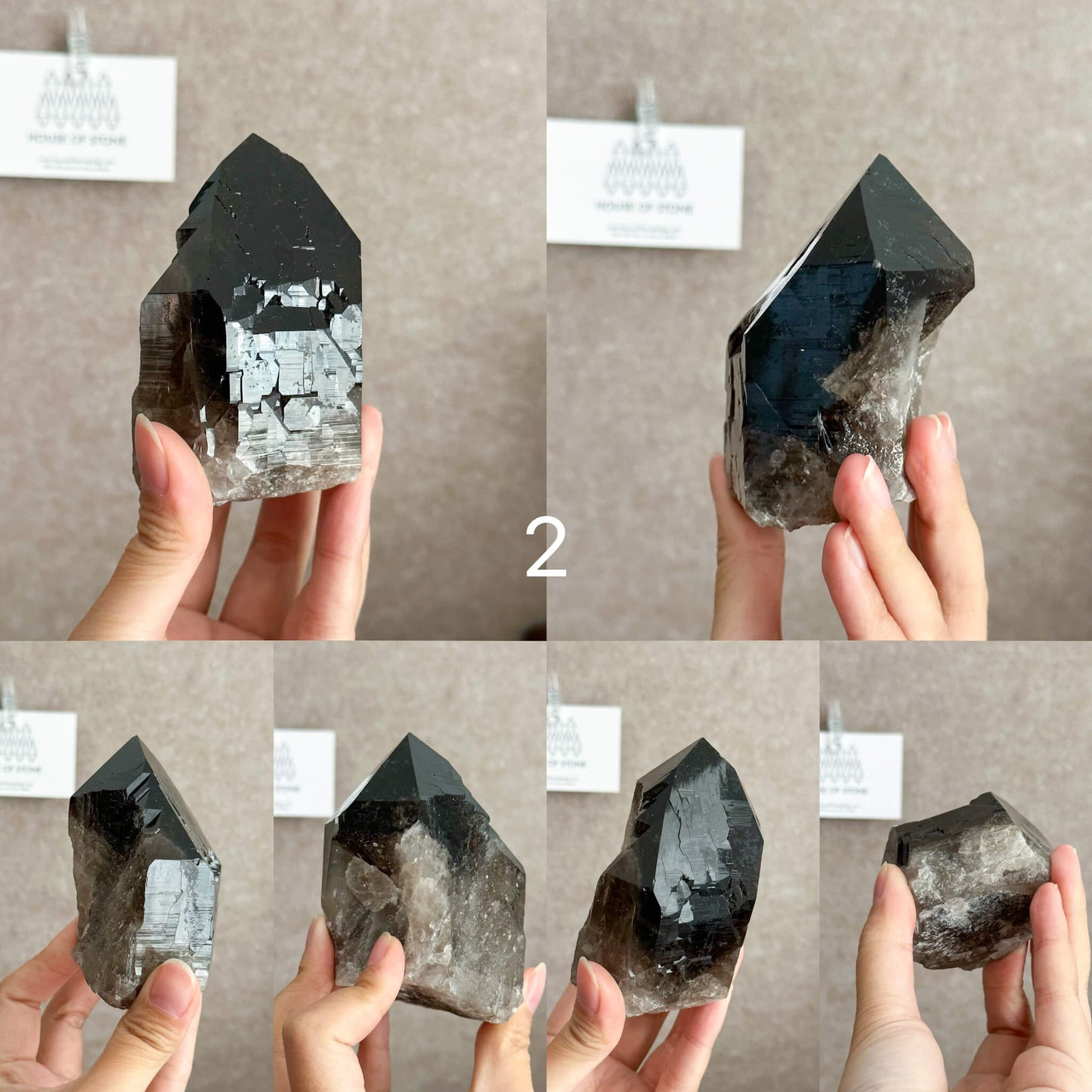 Alpine Mineral Large Smoky Quartz Point Specimen/Mont Blanc France Tower Apls2