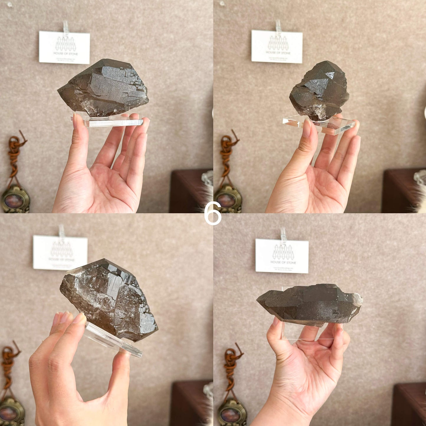 Alpine Mineral Swiss Gwindel Smoky Quartz Specimen/Switzerland Gwindel Apls6