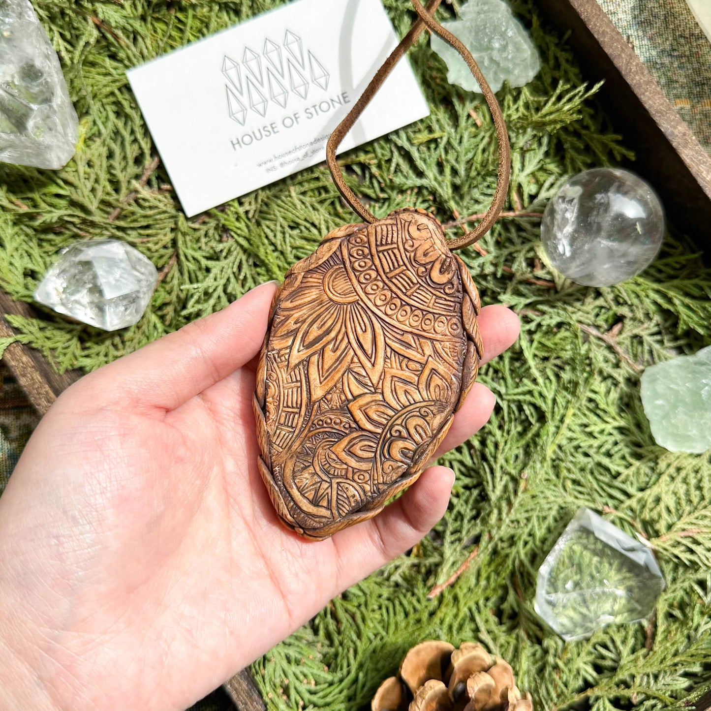 Natural Handmade Labradorite Pendant Necklace/Magic Labradorite Crystal Double-sided Pendant/Labradorite Jewelry/Chakra/Altar Tool