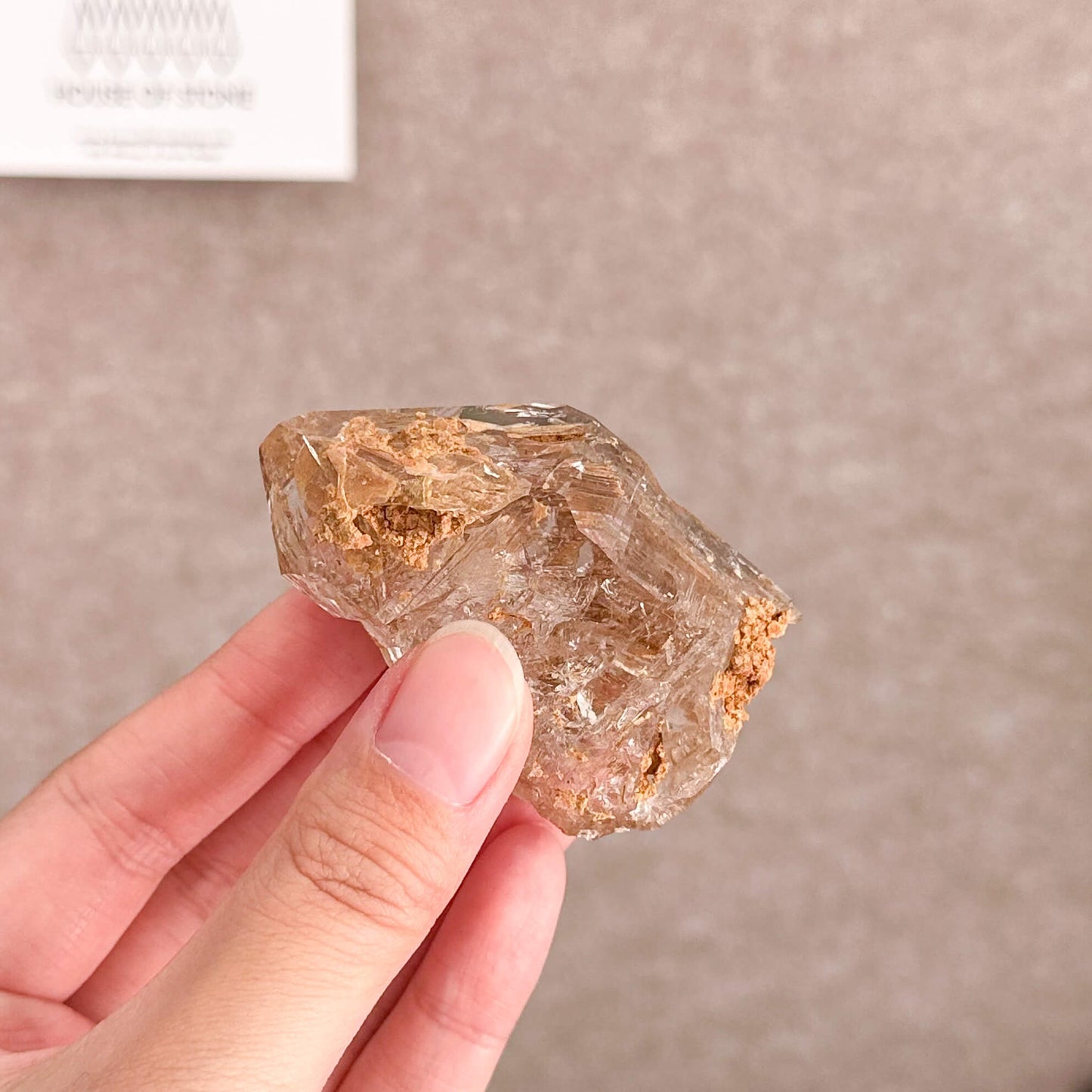 Swiss Skeletal Quartz Point Specimen/Switzerland Crystal Alpine Skeletal Quartz Mud Inclusions Mineral/Apls Double Terminated Window Quartz2