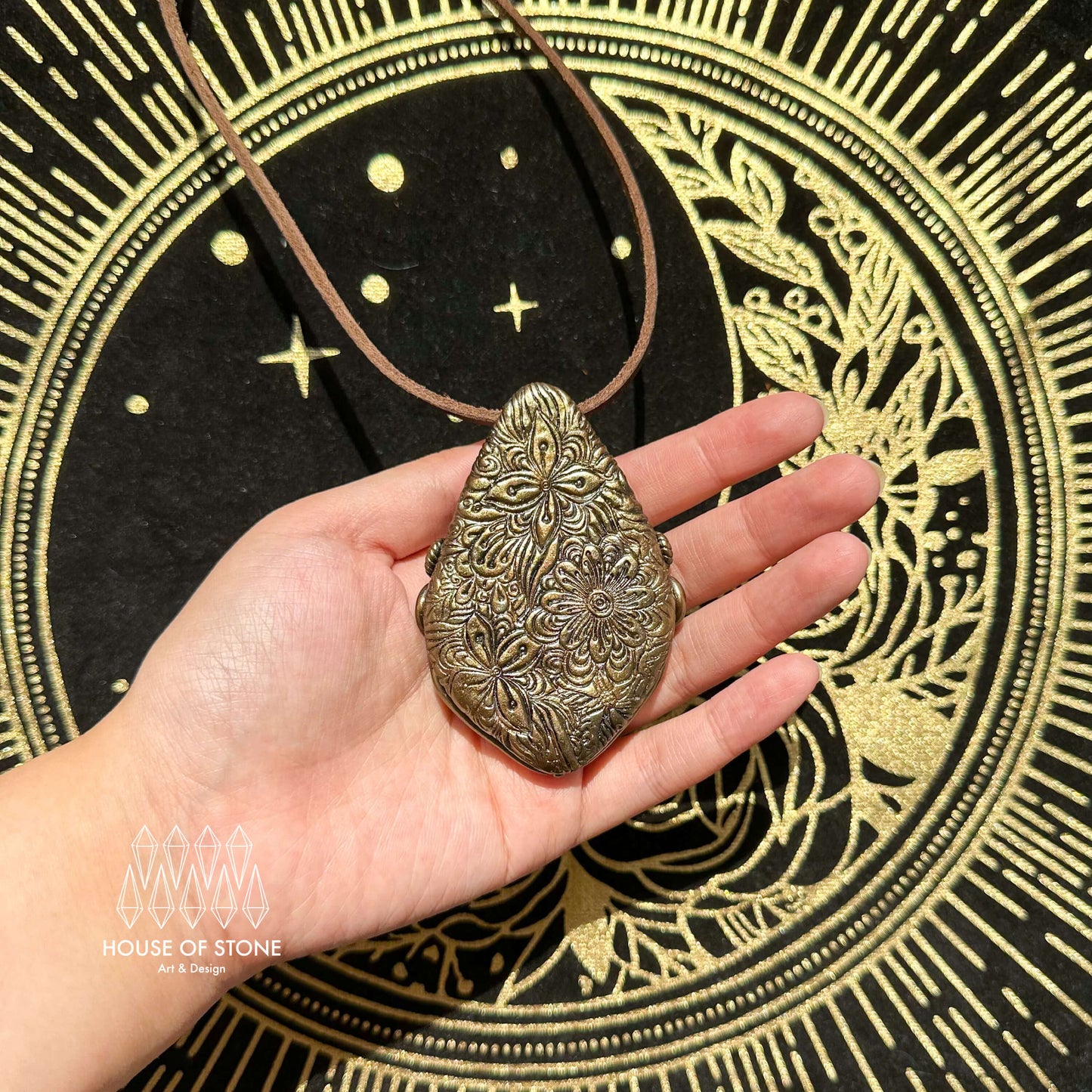 Natural Handmade Labradorite Pendant Necklace/Magic Quartz Crystal Double-sided Pendant/Labradorite Jewelry/Chakra/Altar Tool