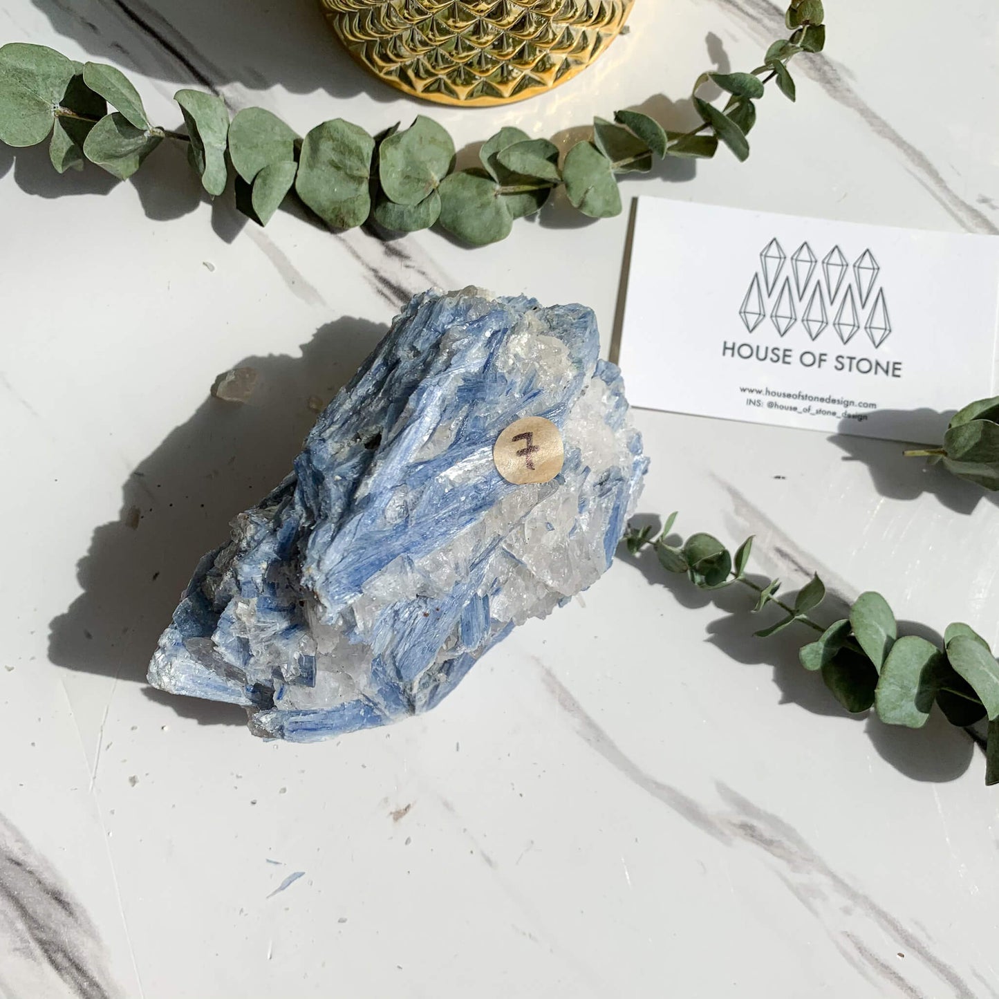 Natural Blue Kyanite Specimen/Raw Blue Kyanite/Mineral Specimen