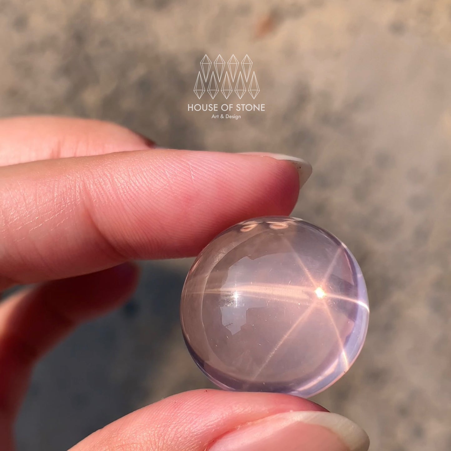 Star Rose Quartz Pendant/High Quality Starlight Rose Quartz Pendant/Starry Rose Quartz Jewelry