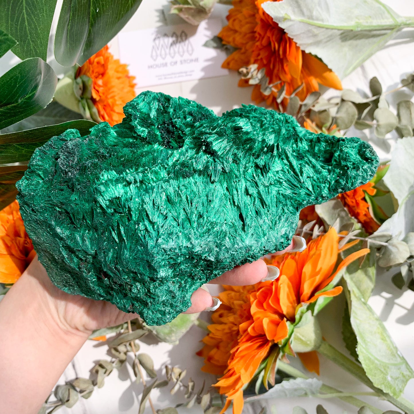 Natural Large Malachite Specimen/High Quality Malachite Mineral Specimen