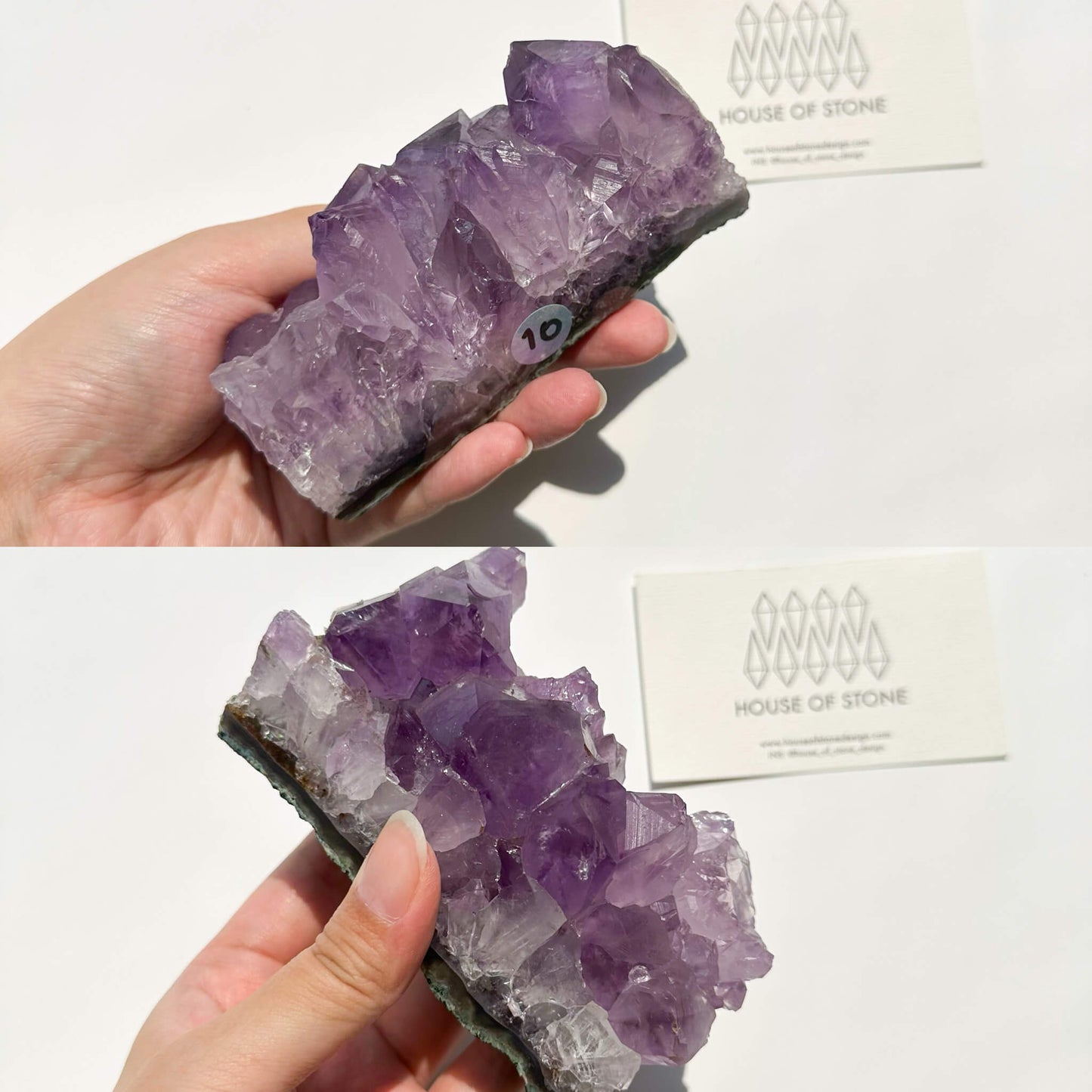 Natural Amethyst Geode Piece/Small Amethyst Crystal Cluster/Raw Uruguay Amethyst /Crown Chakra/AAA