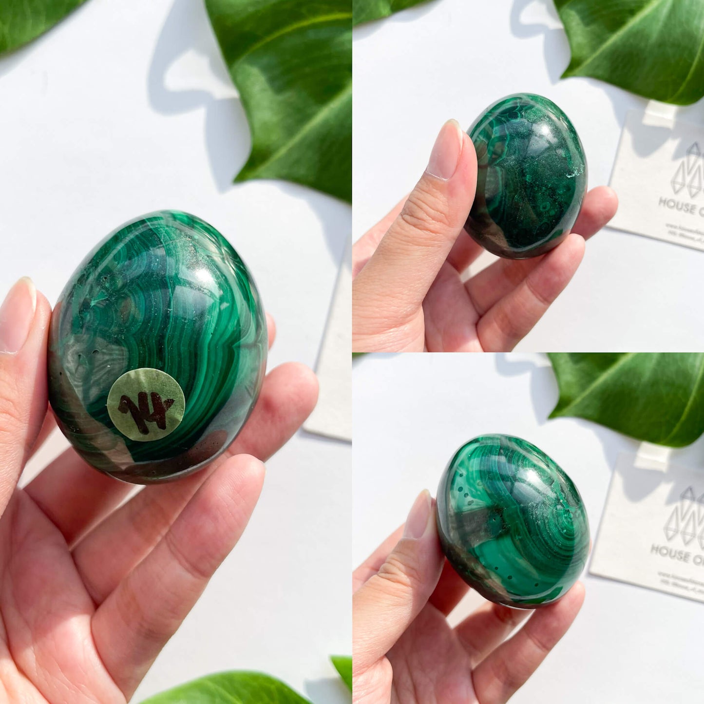 Genuine Malachite Eggs/Natural Malachite Eggs/High Quality Malachite Sphere/Gemstone Egg/Christmas decor