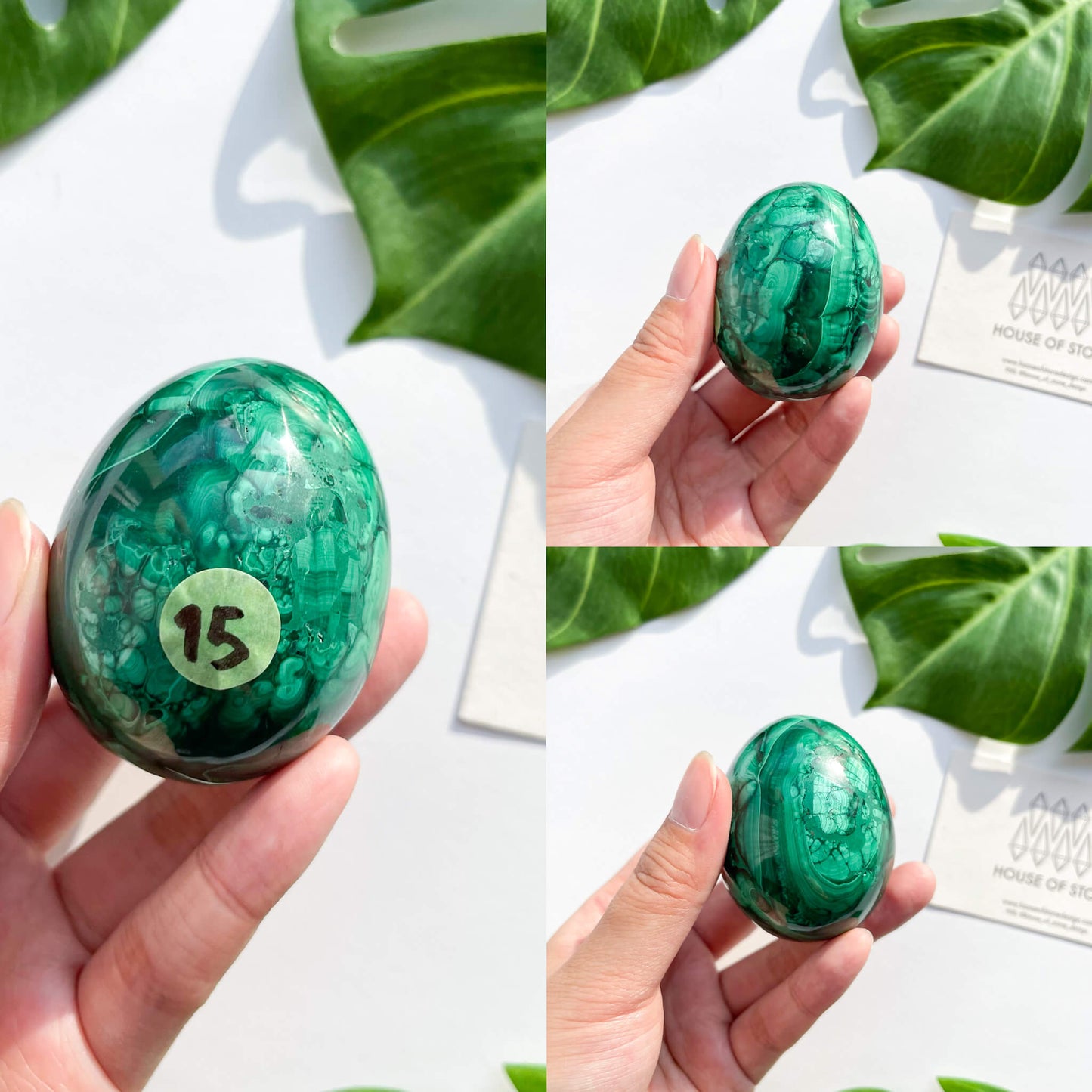 Genuine Malachite Eggs/Natural Malachite Eggs/High Quality Malachite Sphere/Gemstone Egg/Christmas decor