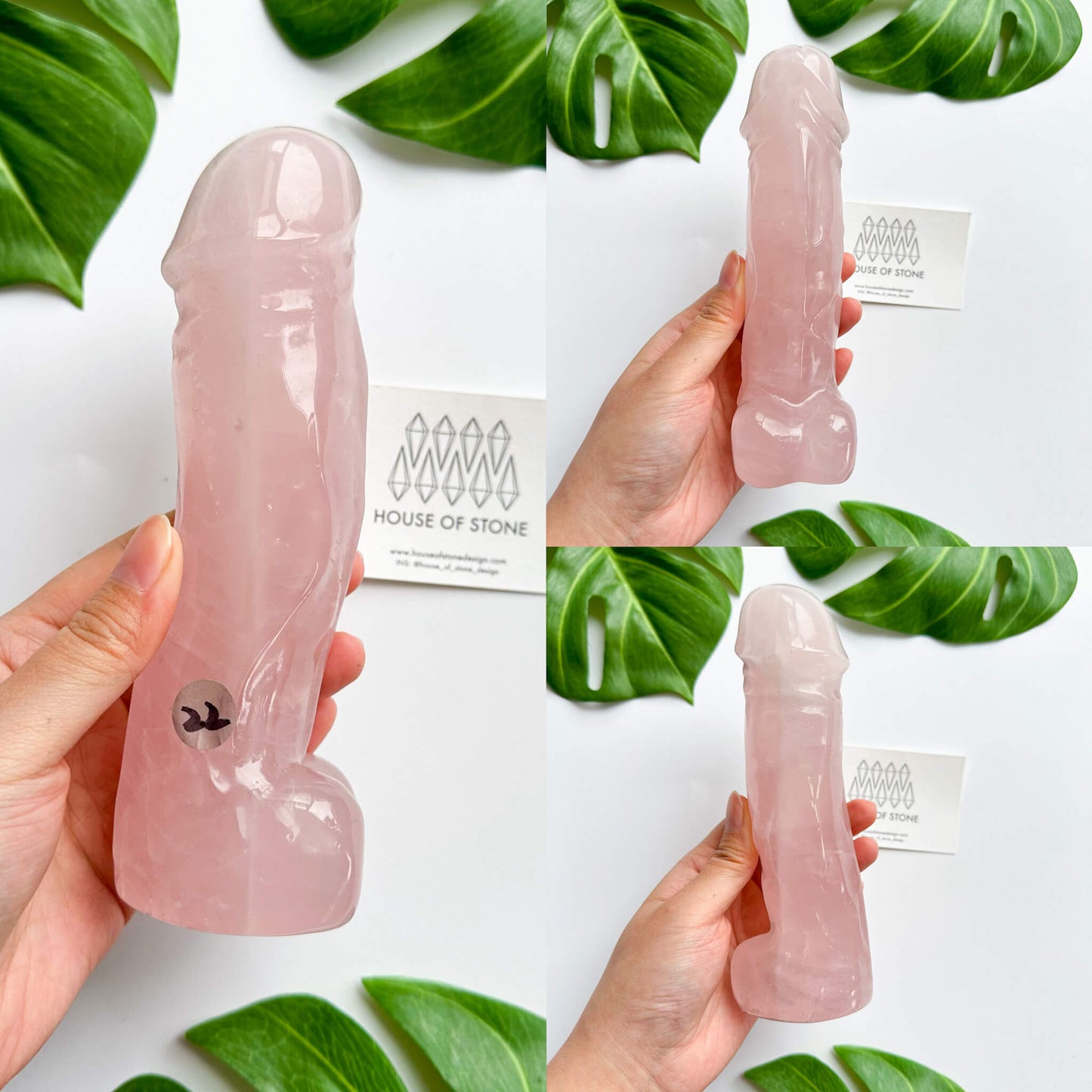 Natural Black Obsidian Penis/Gold Sheen Obsidian Penis/Clear Quartz Penis/Rose Quartz Penis/Large Obsidian Crystal Carvings