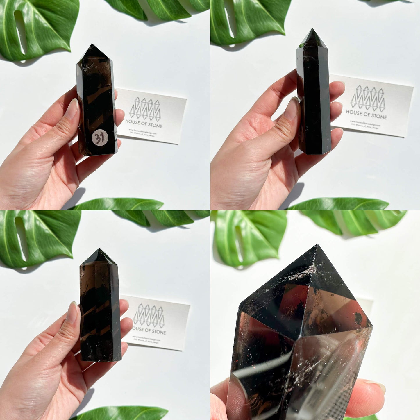 Natural Large Smoky Quartz Tower/High Quality Smoky Quartz Point Tower/Smoky Quartz Obelisk