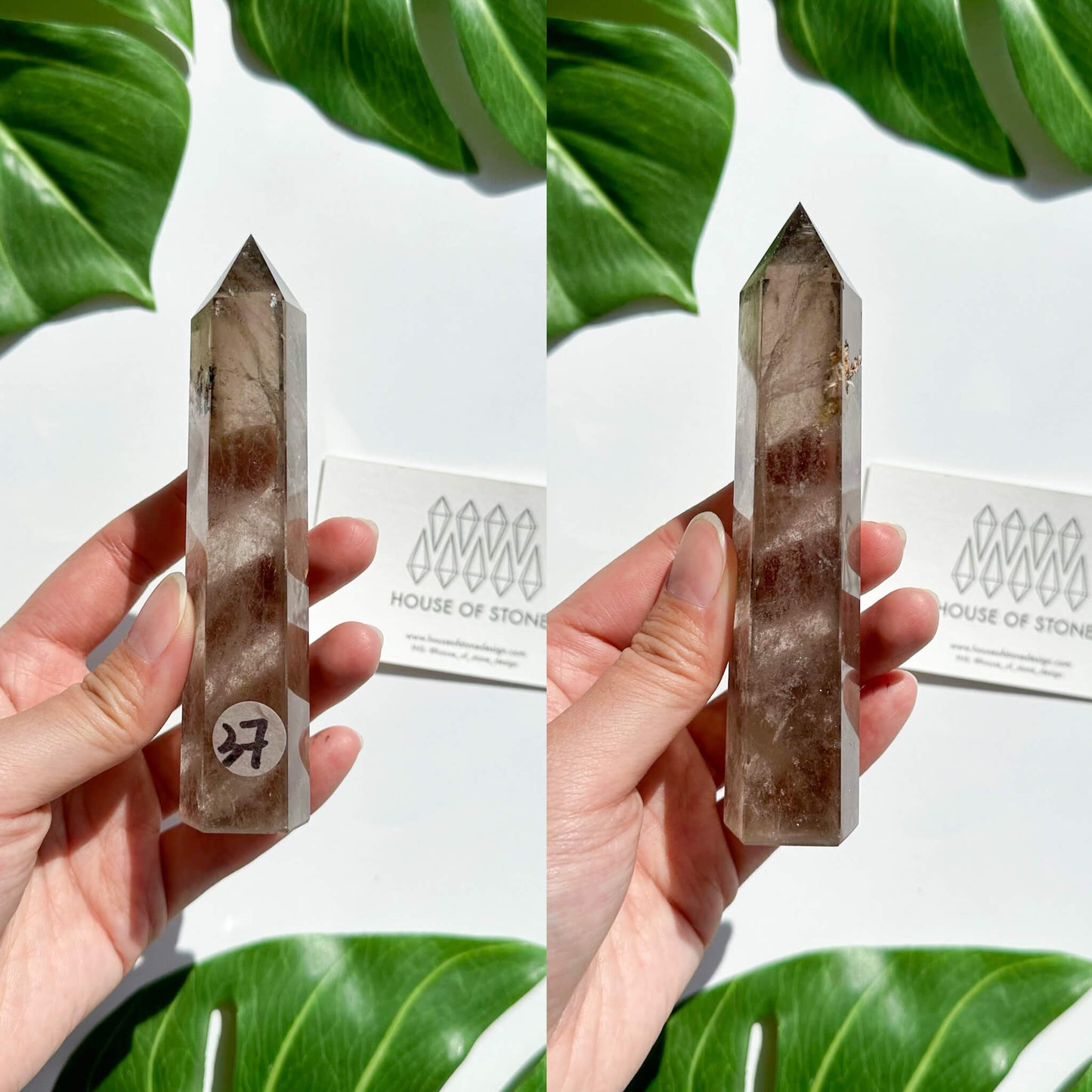 Natural Large Smoky Quartz Tower/High Quality Smoky Quartz Point Tower/Smoky Quartz Obelisk
