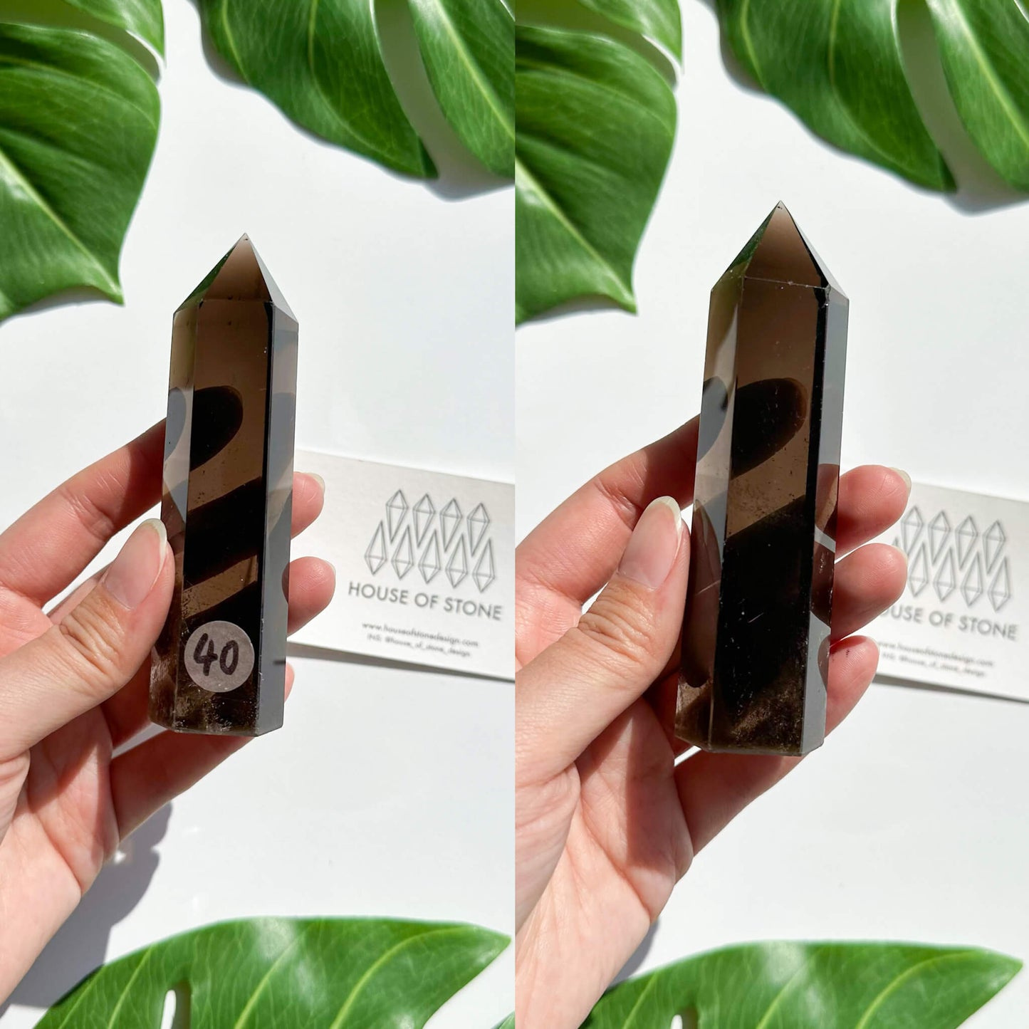 Natural Large Smoky Quartz Tower/High Quality Smoky Quartz Point Tower/Smoky Quartz Obelisk