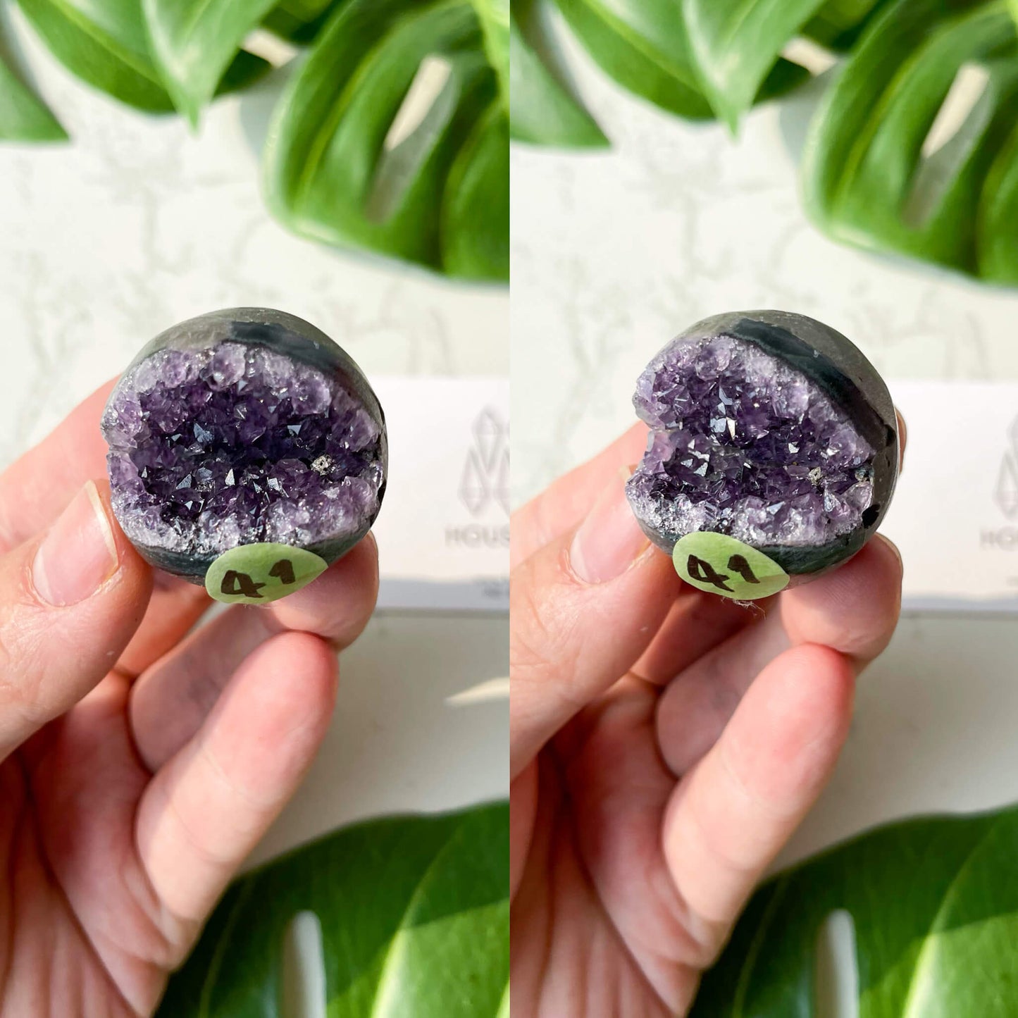 Natural Amethyst Geode Sphere/Druzy Amethyst Crystal Sphere/Amethyst Crystal Cluster Sphere/ChakraHealing/Meditation Tools/AAA