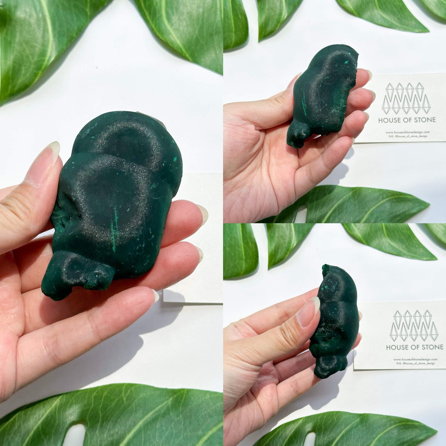 Natural Malachite Specimen/Raw Malachite/Velvet Malachite/Fibrous Velvet Malachite Crystal Specimen/Heart Chakra Healing/AAA