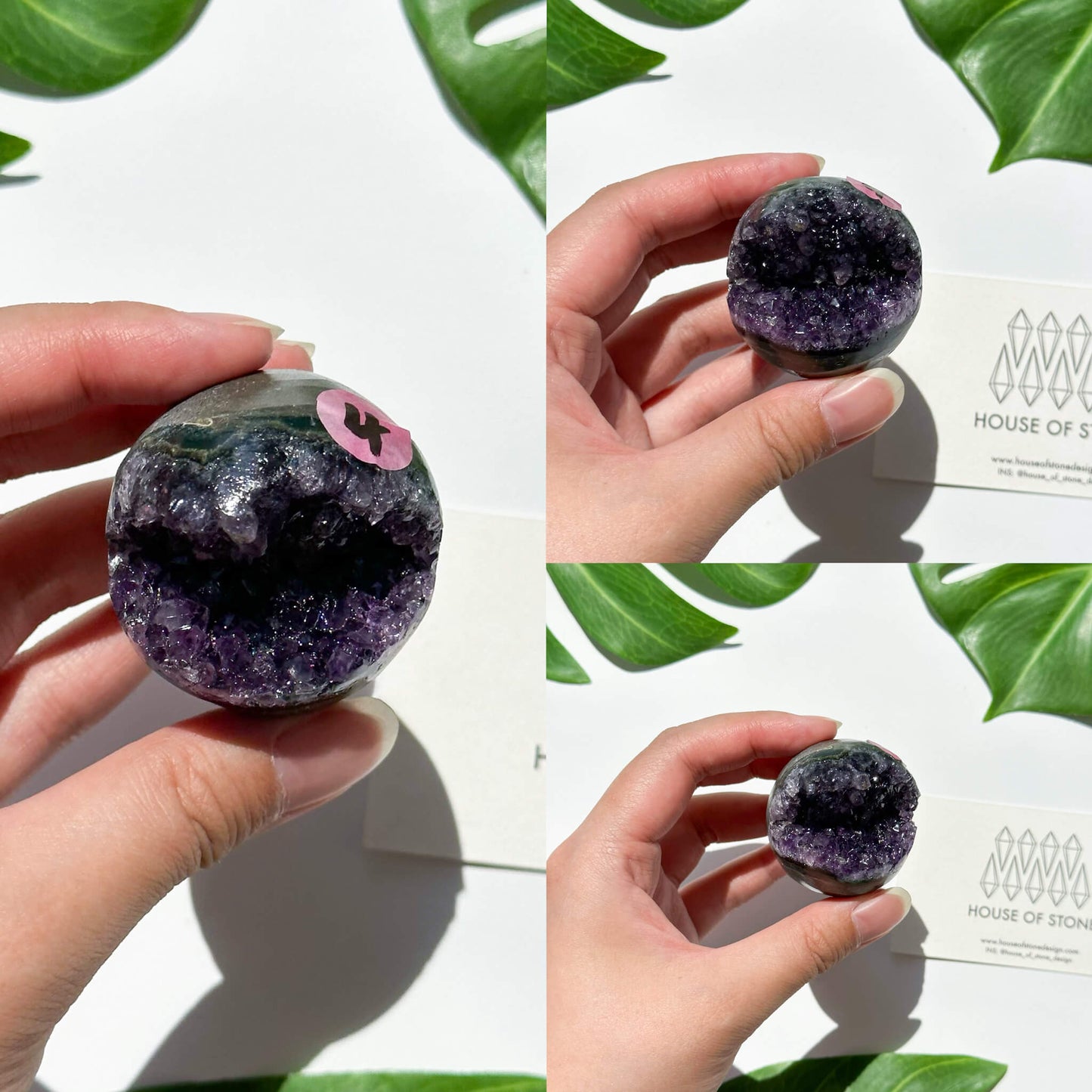 Natural Amethyst Geode Sphere/Druzy Amethyst Crystal Sphere/Amethyst Crystal Cluster Sphere/ChakraHealing/Meditation Tools/AAA