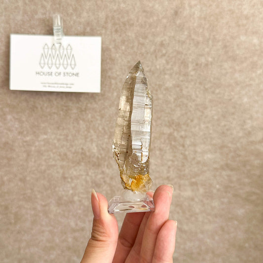 Swiss Tessin Smoky Quartz Point Specimen/Switzerland Ticino Tower/Alpine Mineral/Apls Double Terminated Quartz/Smoky Quartz Cluster4