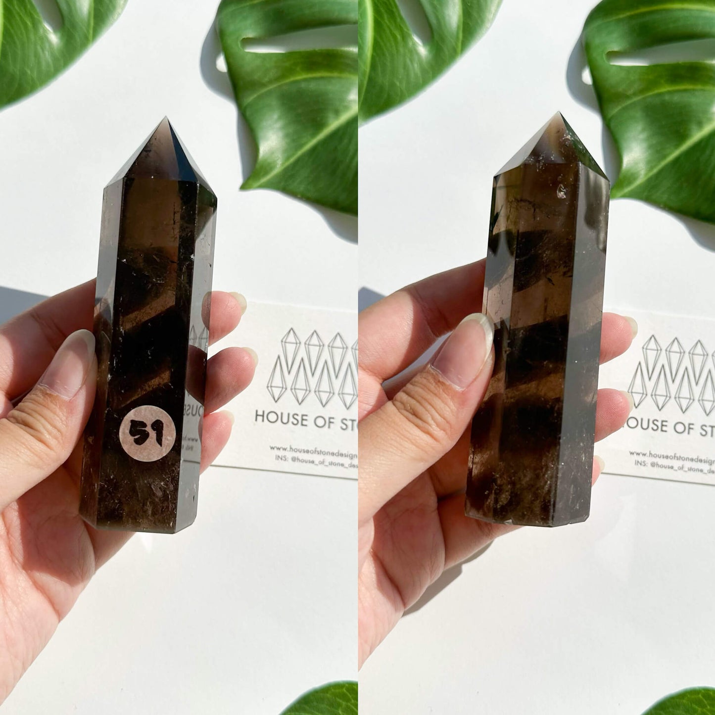 Natural Large Smoky Quartz Tower/High Quality Smoky Quartz Point Tower/Smoky Quartz Obelisk