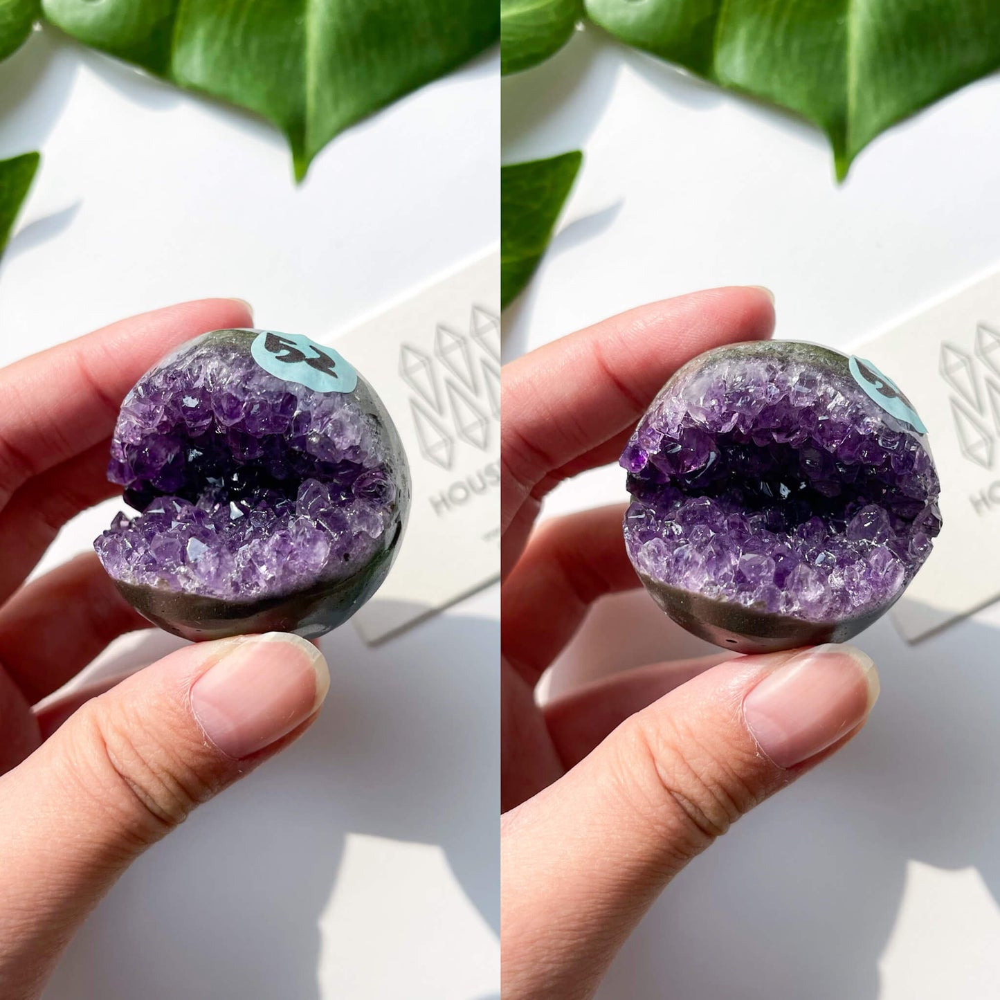 Natural Amethyst Geode Sphere/Druzy Amethyst Crystal Sphere/Amethyst Crystal Cluster Sphere/ChakraHealing/Meditation Tools/AAA