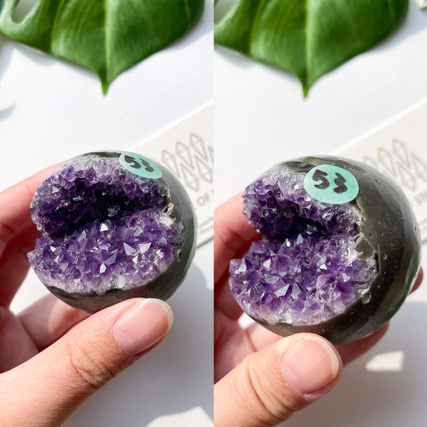 Natural Amethyst Geode Sphere/Druzy Amethyst Crystal Sphere/Amethyst Crystal Cluster Sphere/ChakraHealing/Meditation Tools/AAA