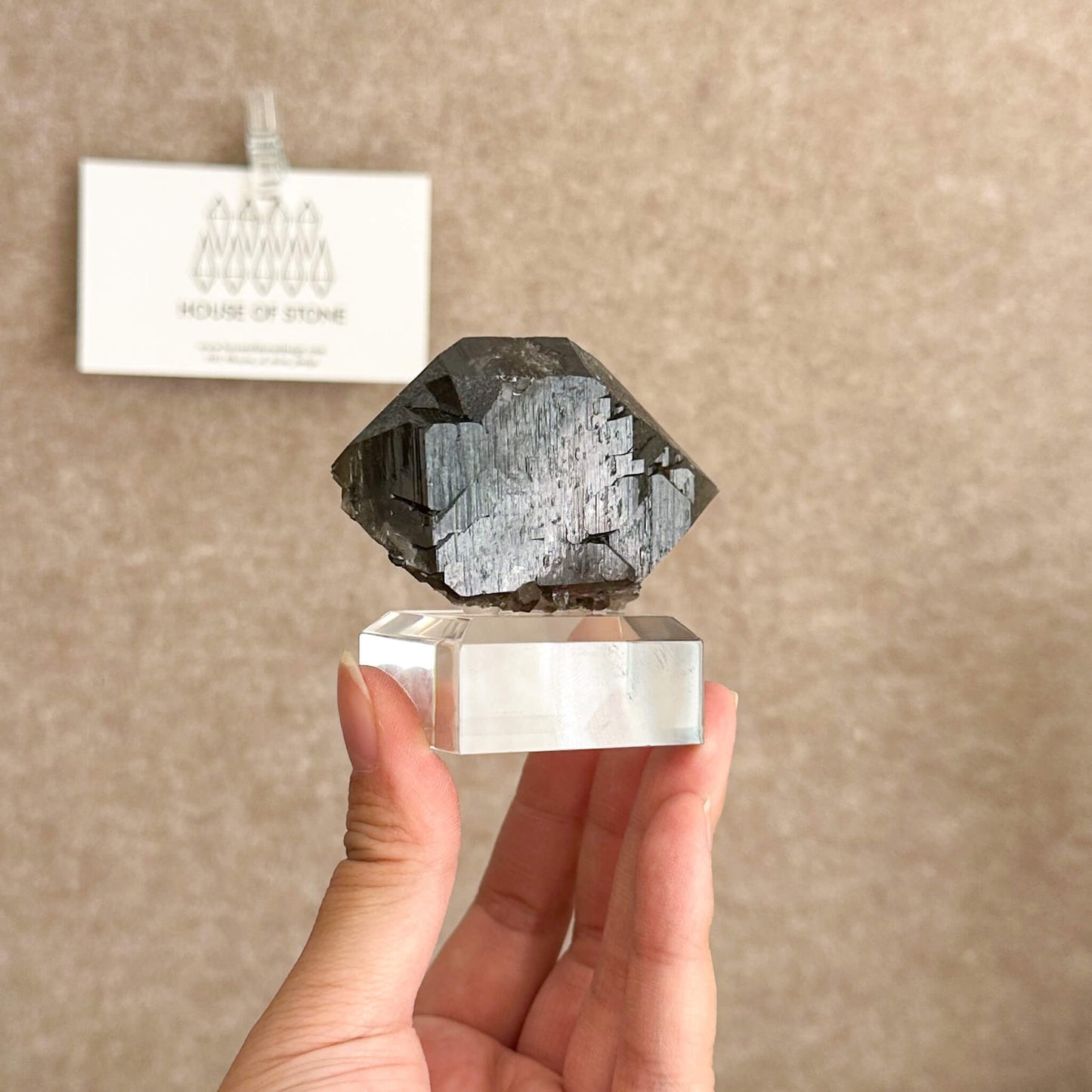 Alpine Mineral Swiss Gwindel Smoky Quartz Specimen/Switzerland Gwindel Apls5