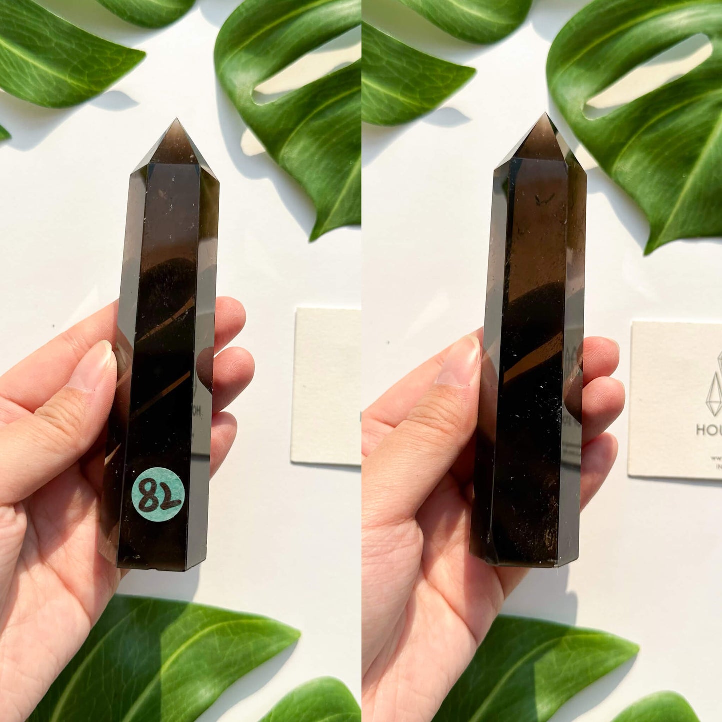 Natural Large Smoky Quartz Tower/High Quality Smoky Quartz Point Tower/Smoky Quartz Obelisk