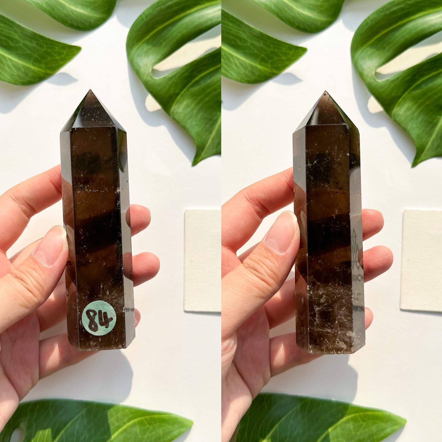 Natural Large Smoky Quartz Tower/High Quality Smoky Quartz Point Tower/Smoky Quartz Obelisk