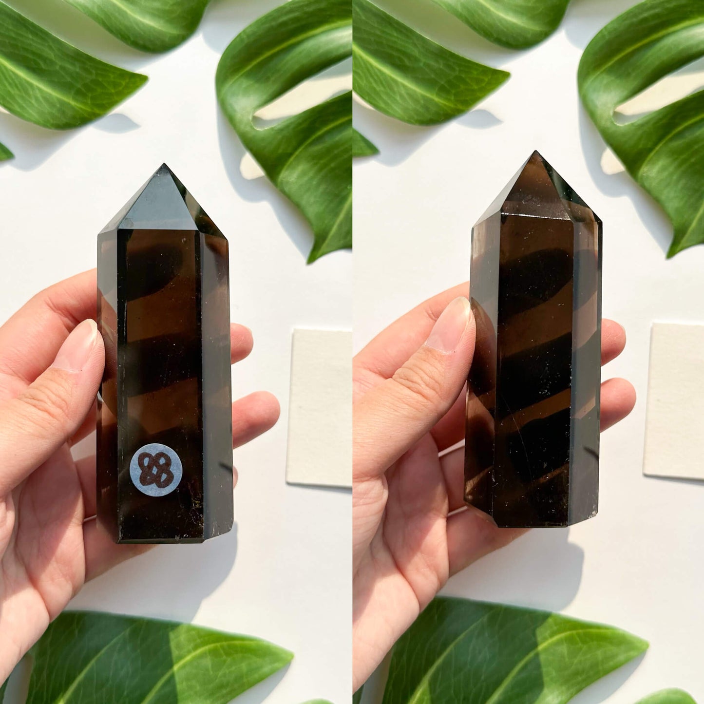 Natural Large Smoky Quartz Tower/High Quality Smoky Quartz Point Tower/Smoky Quartz Obelisk