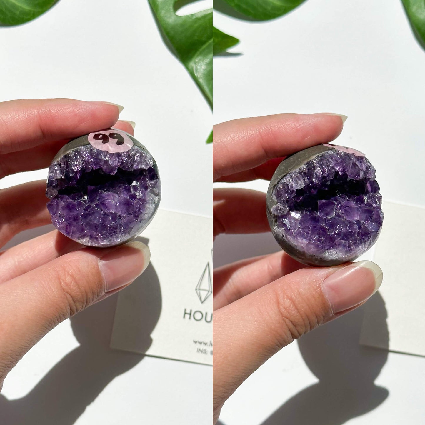 Natural Amethyst Geode Sphere/Druzy Amethyst Crystal Sphere/Amethyst Crystal Cluster Sphere/ChakraHealing/Meditation Tools/AAA