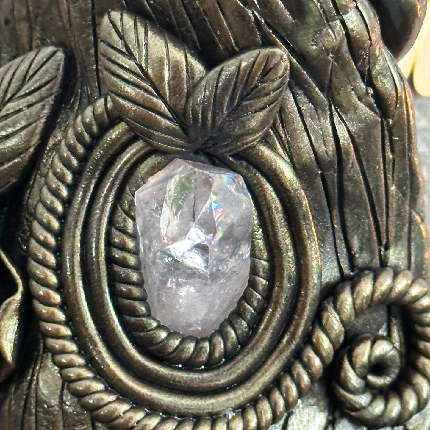 Handmade Natural Black Obsidian Mirror/Magic Obsidian Witch/Crystal Quartz with Base/Scrying Mirror/Root Chakra/Manifest Altar Tool