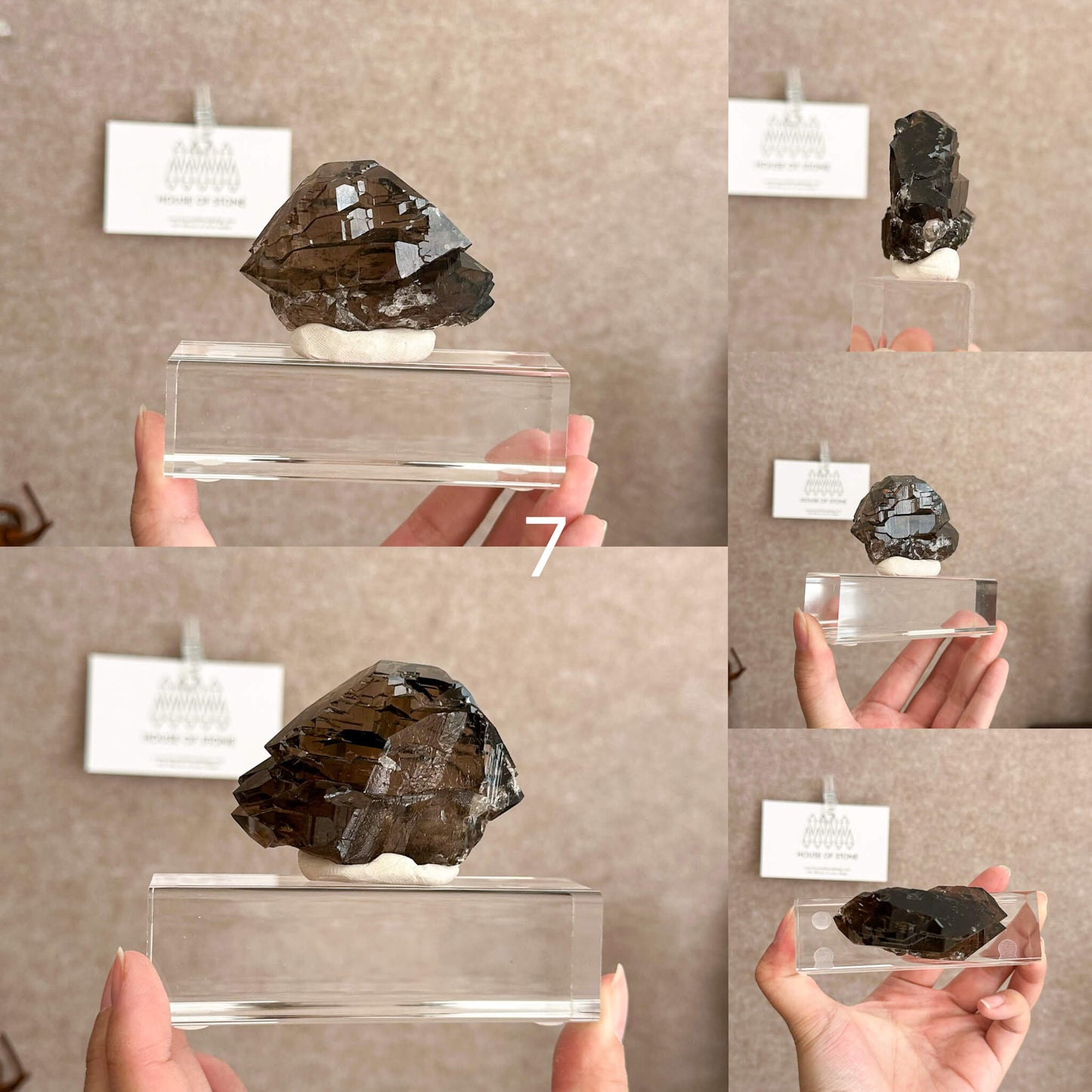 Alpine Mineral Swiss Gwindel Smoky Quartz Specimen/Switzerland Gwindel Apls7