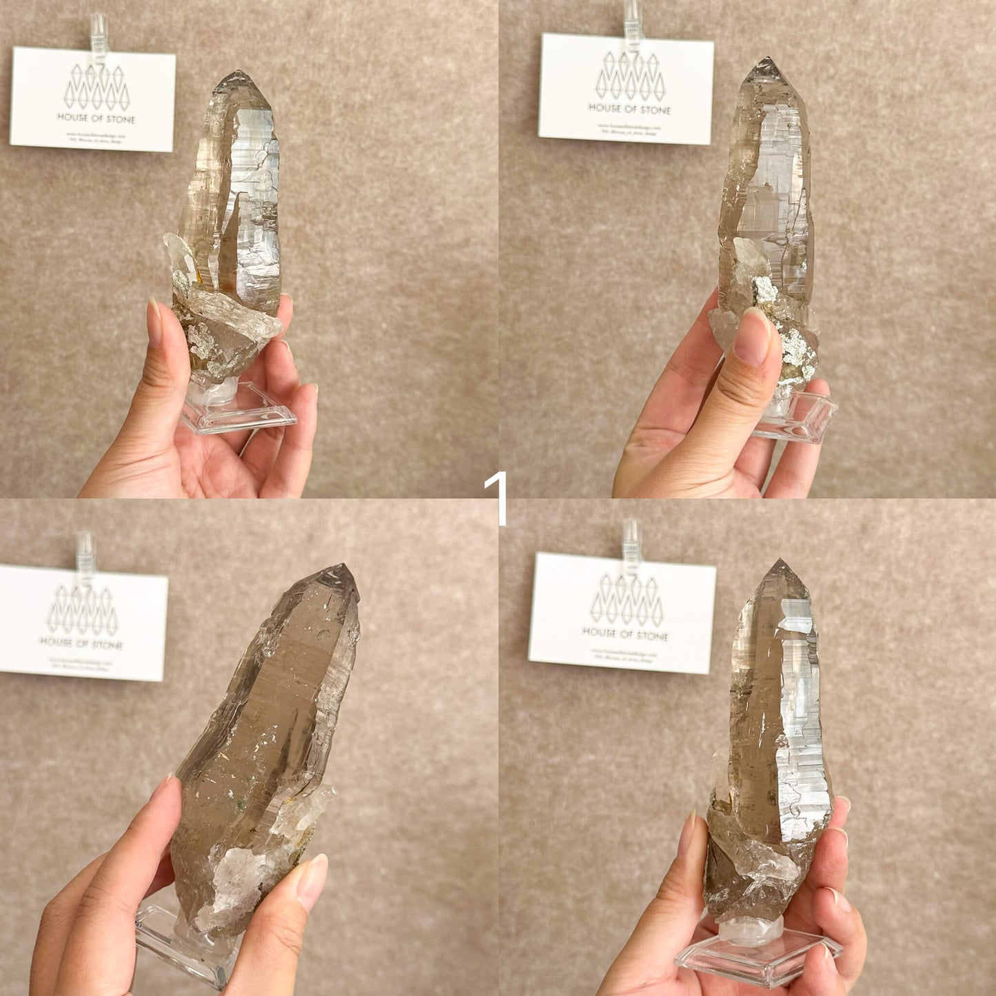 Swiss Tessin Smoky Quartz Point Specimen | Switzerland Ticino Tower, Alpine Mineral, Apls Double Terminated