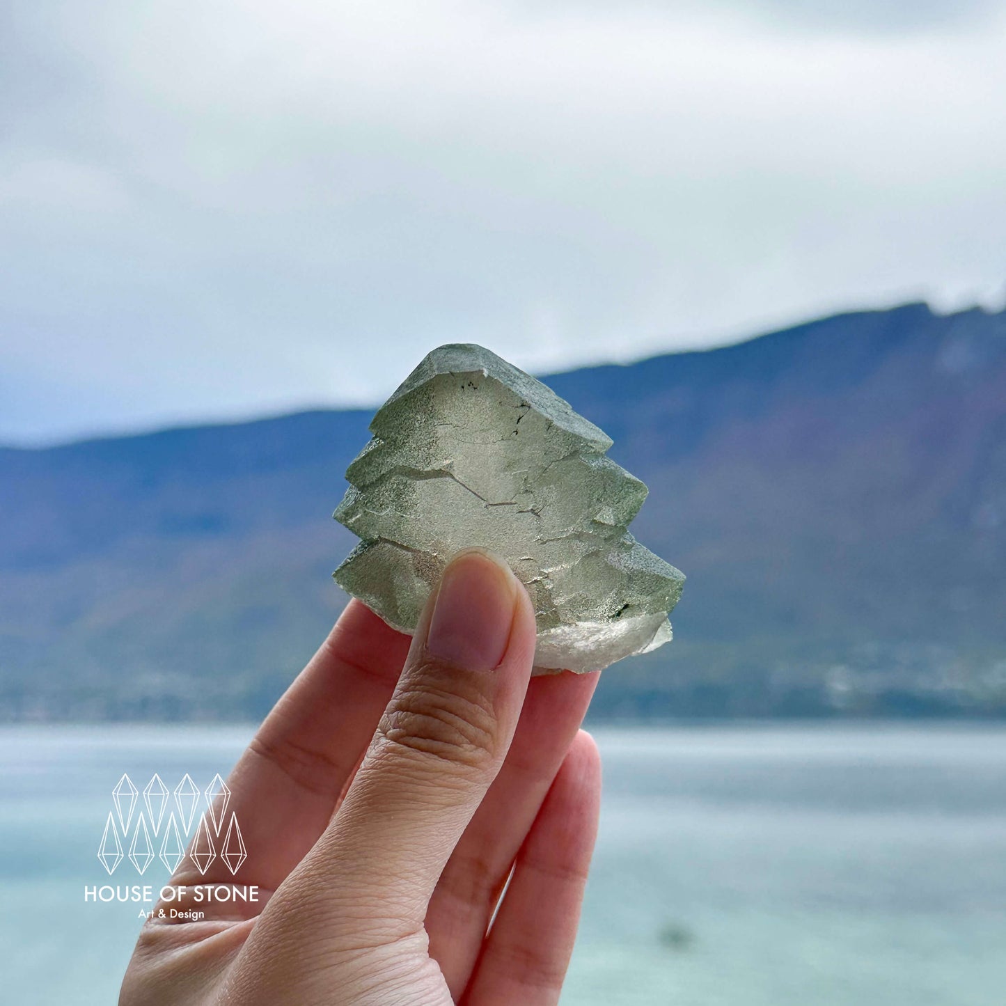 Alpine Mineral Gwindel Smoky Quartz Gwindel Specimen/Mont Blanc France Gwindel Apls2