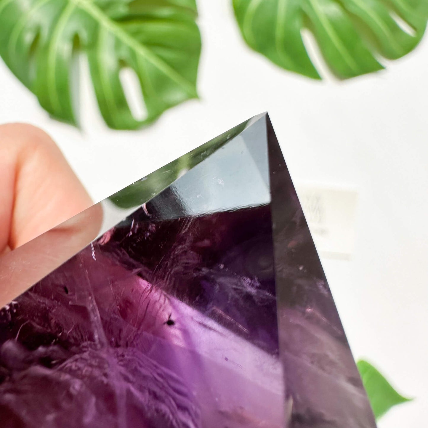 Amethyst Wand/Natural Amethyst Point Wand/High Quality Amethyst Rainbow Crystal Point Wand/Amethyst Handle/Amethyst Stem/Meditation Tool/AAA