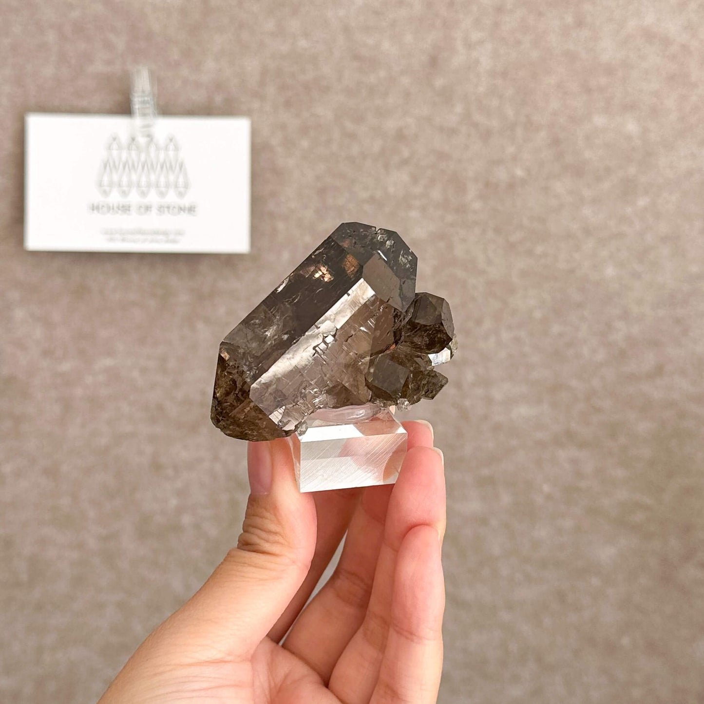 Alpine Mineral Swiss Sugar Gwindel Smoky Quartz Specimen/Switzerland Gwindel Apls
