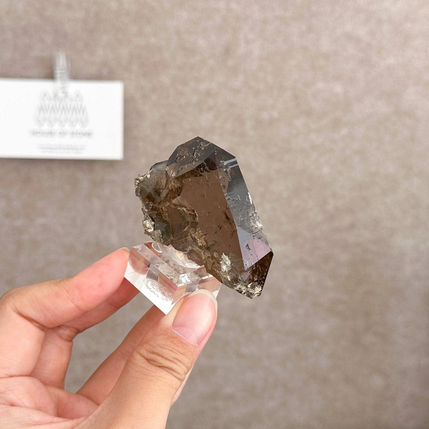 Alpine Mineral Swiss Sugar Gwindel Smoky Quartz Specimen/Switzerland Gwindel Apls