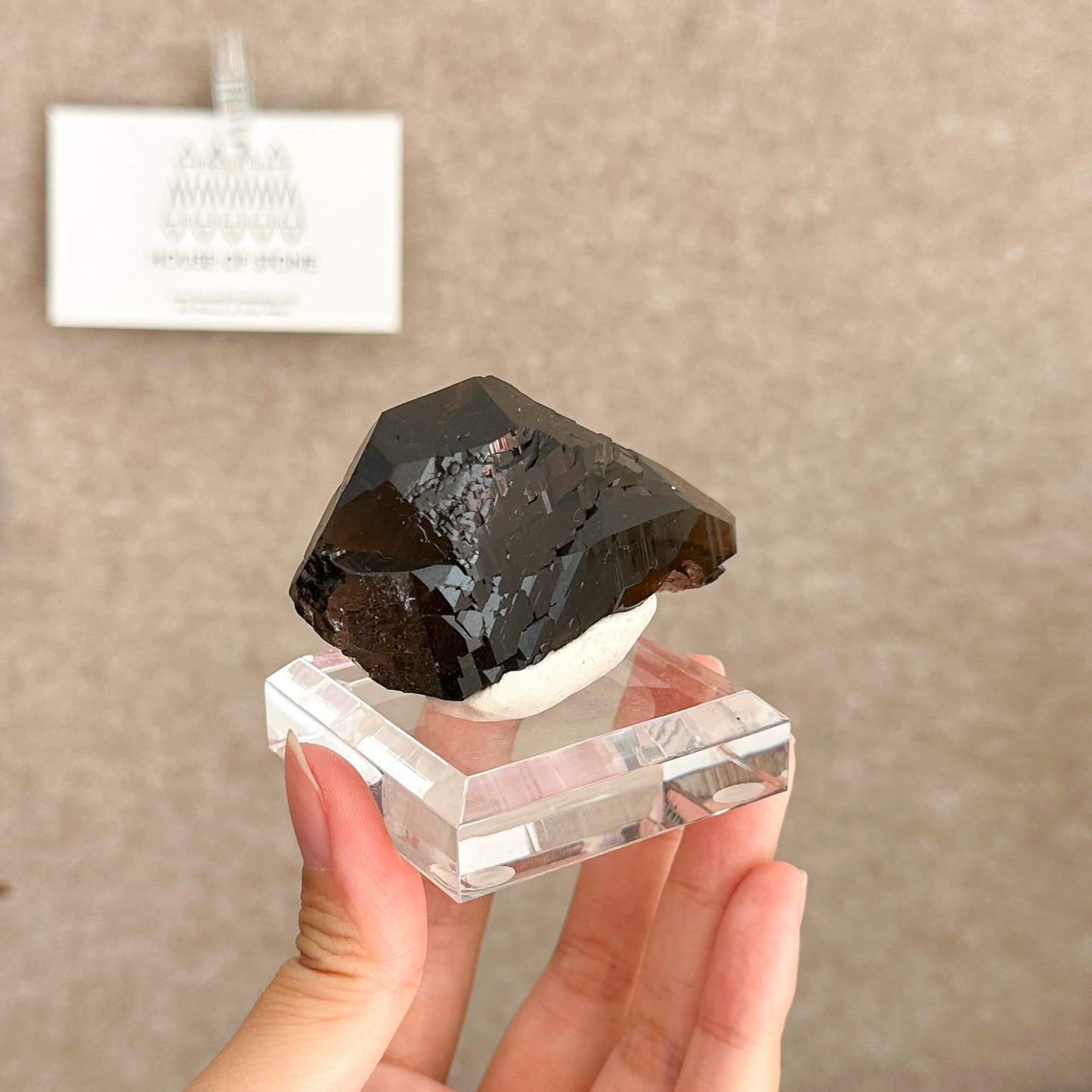 Alpine Mineral Swiss Gwindel Dark Smoky Quartz Specimen/Switzerland Morion Gwindel Apls