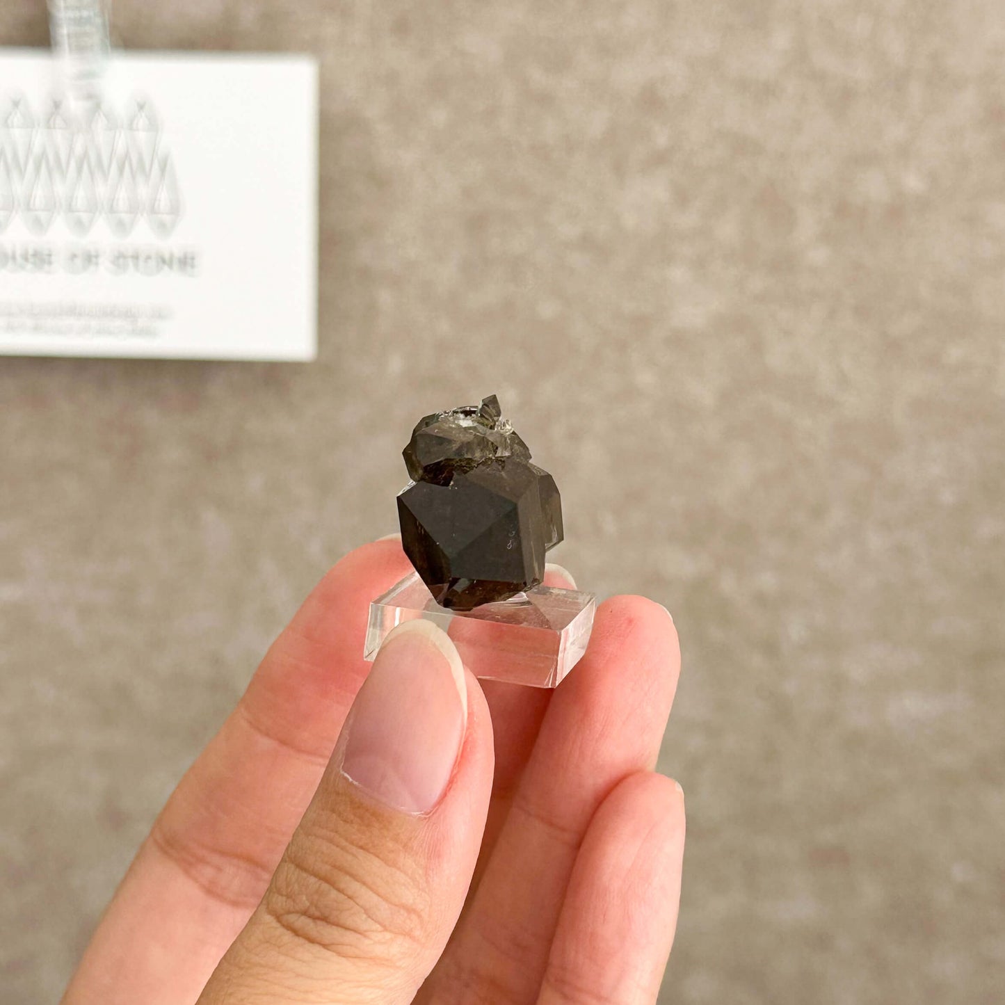 Alpine Mineral Mini Swiss Faden Smoky Quartz Specimen/Switzerland Faden Quartz Apls