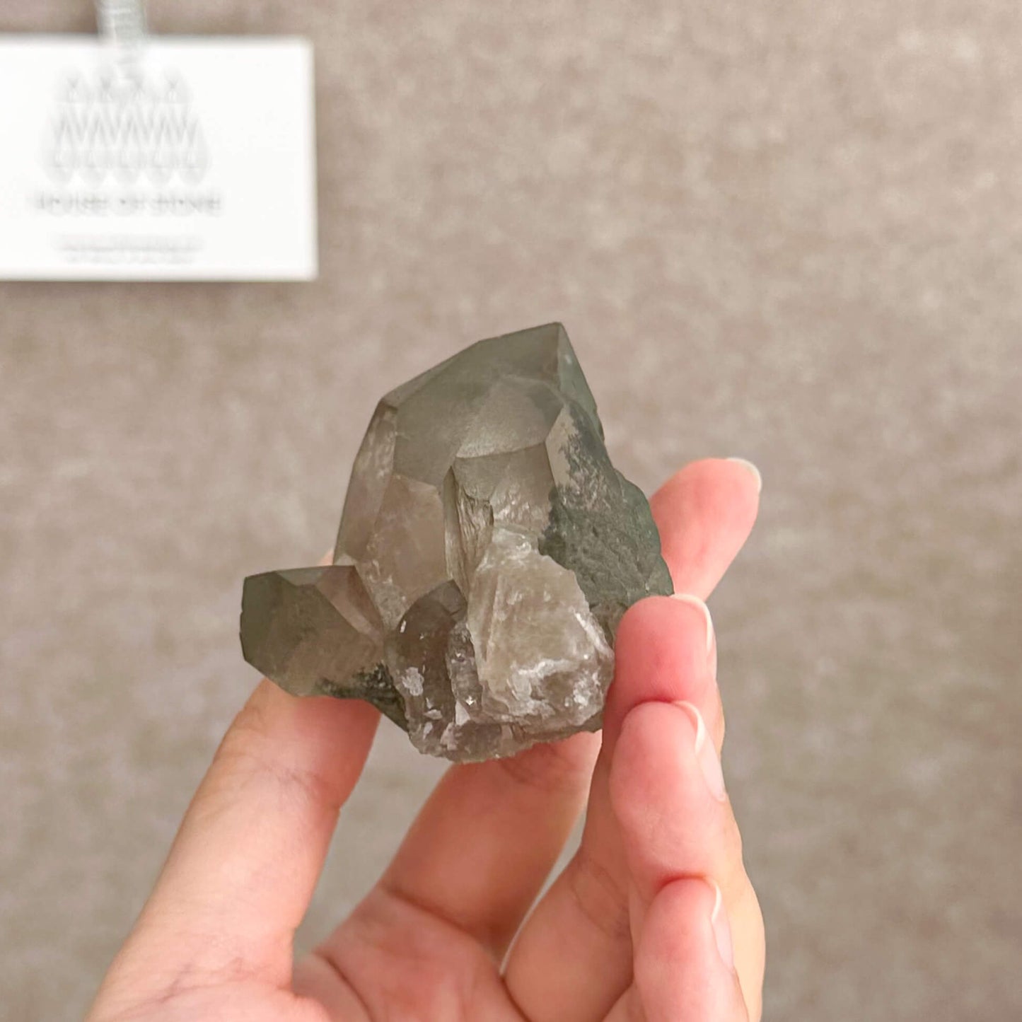 Alpine Mineral Smoky Quartz Cluster Specimen/Chamonix-Mont-Blanc France Cluster/Apls Crystal Cluster