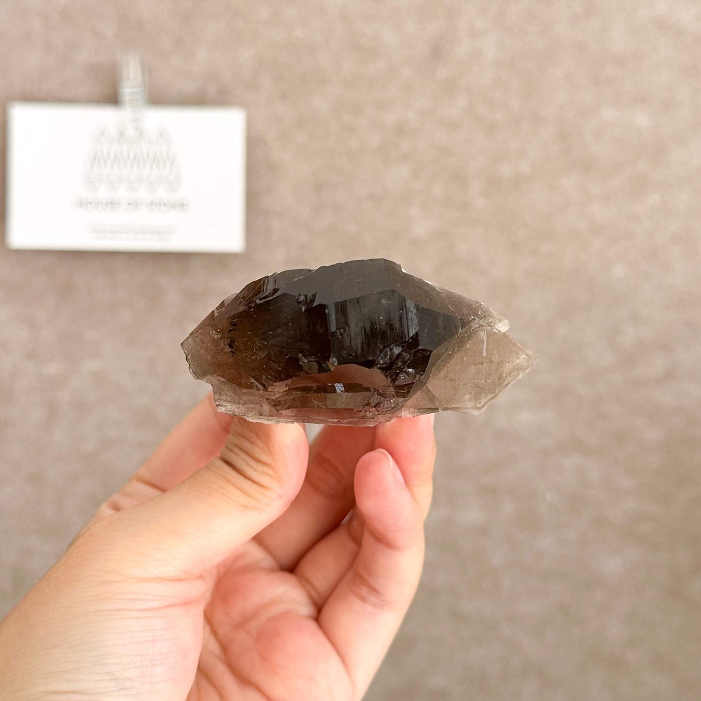 Alpine Mineral Swiss Gwindel Dark Smoky Quartz Specimen/Switzerland Gwindel Apls Crystal