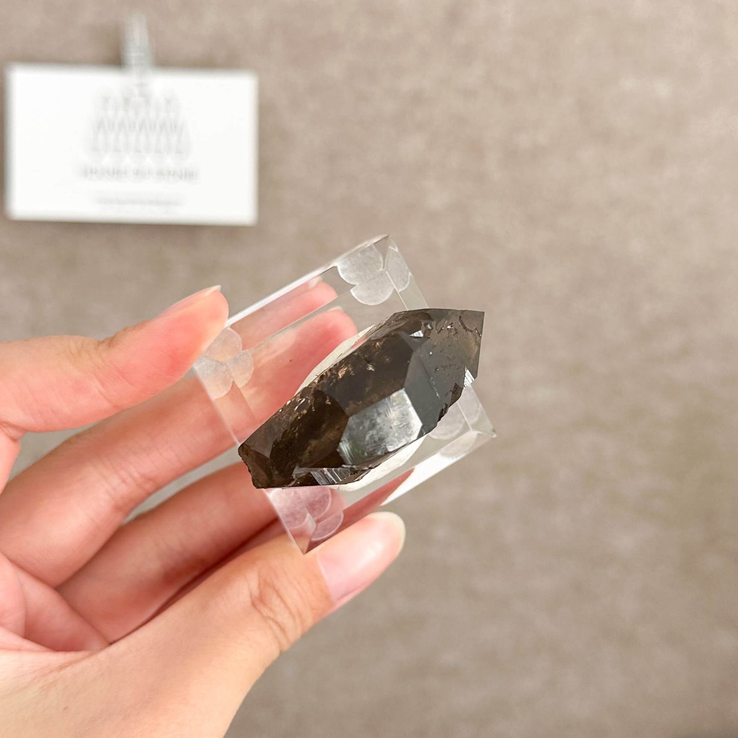 Alpine Mineral Swiss Gwindel Smoky Quartz Specimen/Switzerland Gwindel Apls