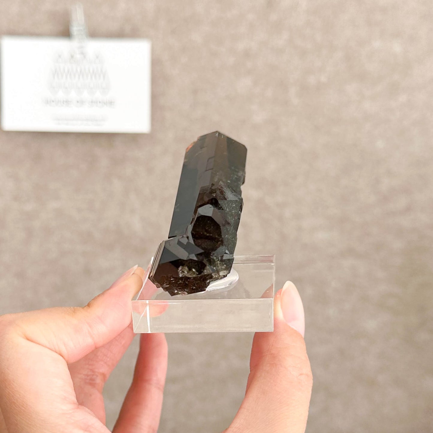 Alpine Mineral Swiss Gwindel Dark Smoky Quartz Specimen/Switzerland Gwindel Apls