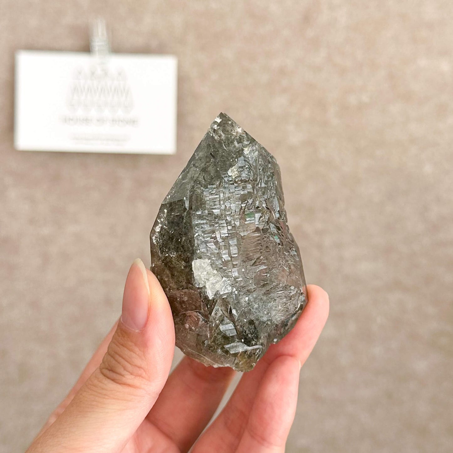 Alpine Mineral Smoky Quartz Cluster Specimen/Chamonix-Mont-Blanc France Cluster/Apls Crystal Cluster