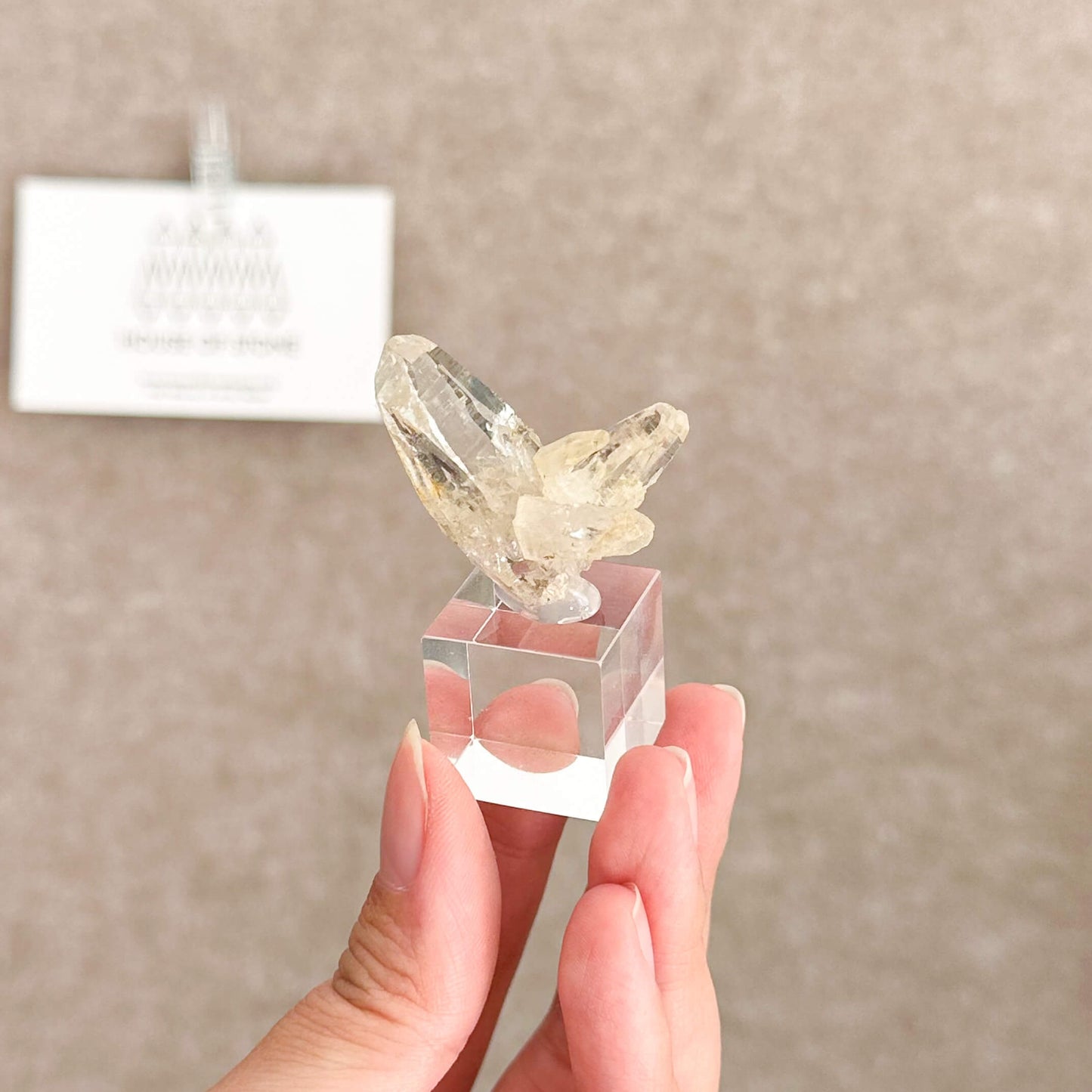 Swiss Mini Tessin Smoky Quartz Point Specimen/Switzerland Ticino Tower/Alpine Mineral/Apls Double Terminated Quartz/Smoky Quartz Cluster