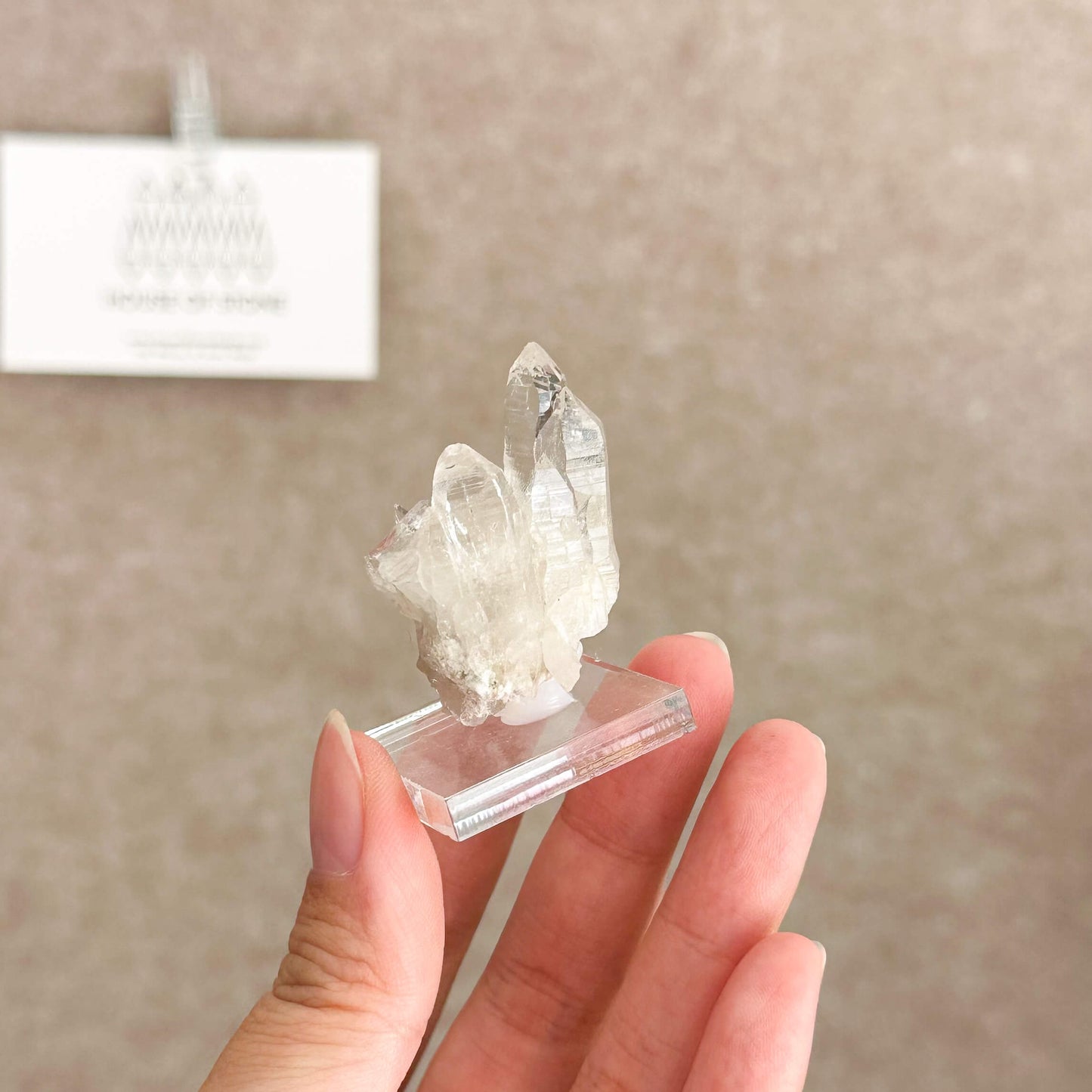 Alpine Mineral Crystal Quartz Point Cluster Specimen/Mini Swiss Cluster Apls/Quartz Cluster