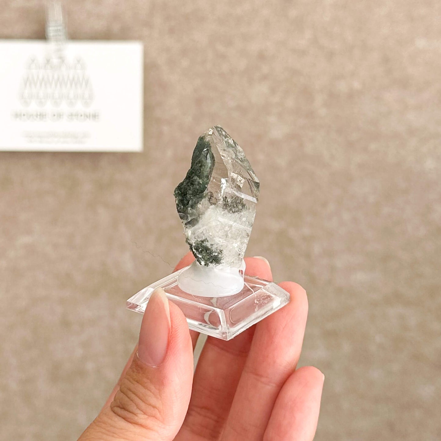 Alpine Mineral Mini Smoky Quartz Cluster Specimen/Chamonix-Mont-Blanc France Cluster/Apls Crystal Cluster with Chlorite