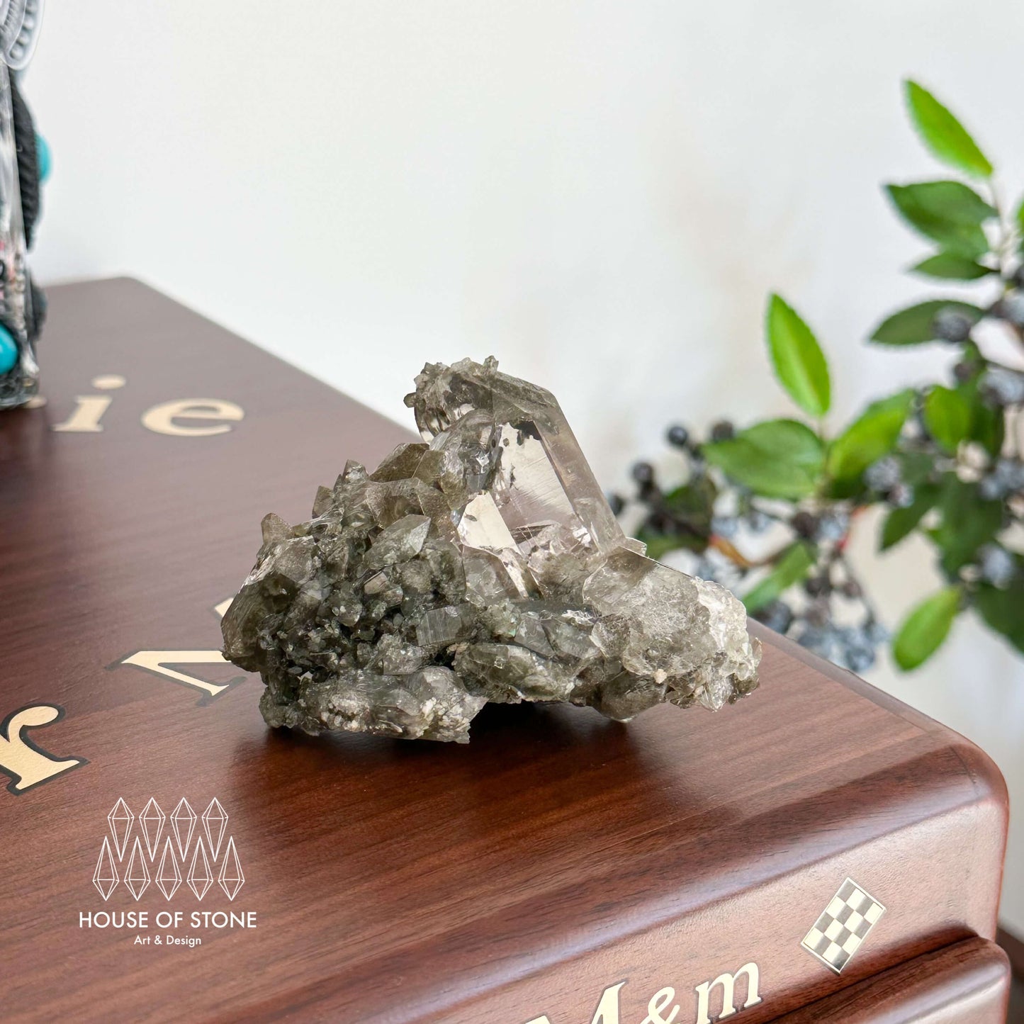 Alpine Mineral Smoky Quartz Cluster Specimen/Chamonix-Mont-Blanc France Cluster/Apls Crystal Cluster