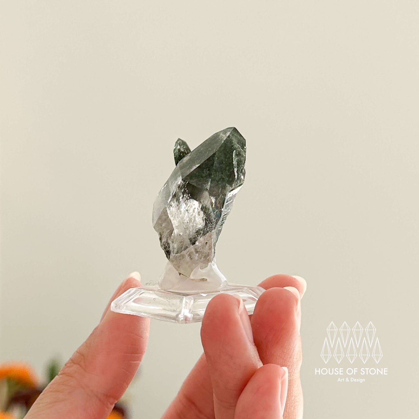 Alpine Mineral Mini Smoky Quartz Cluster Specimen/Chamonix-Mont-Blanc France Cluster/Apls Crystal Cluster with Chlorite