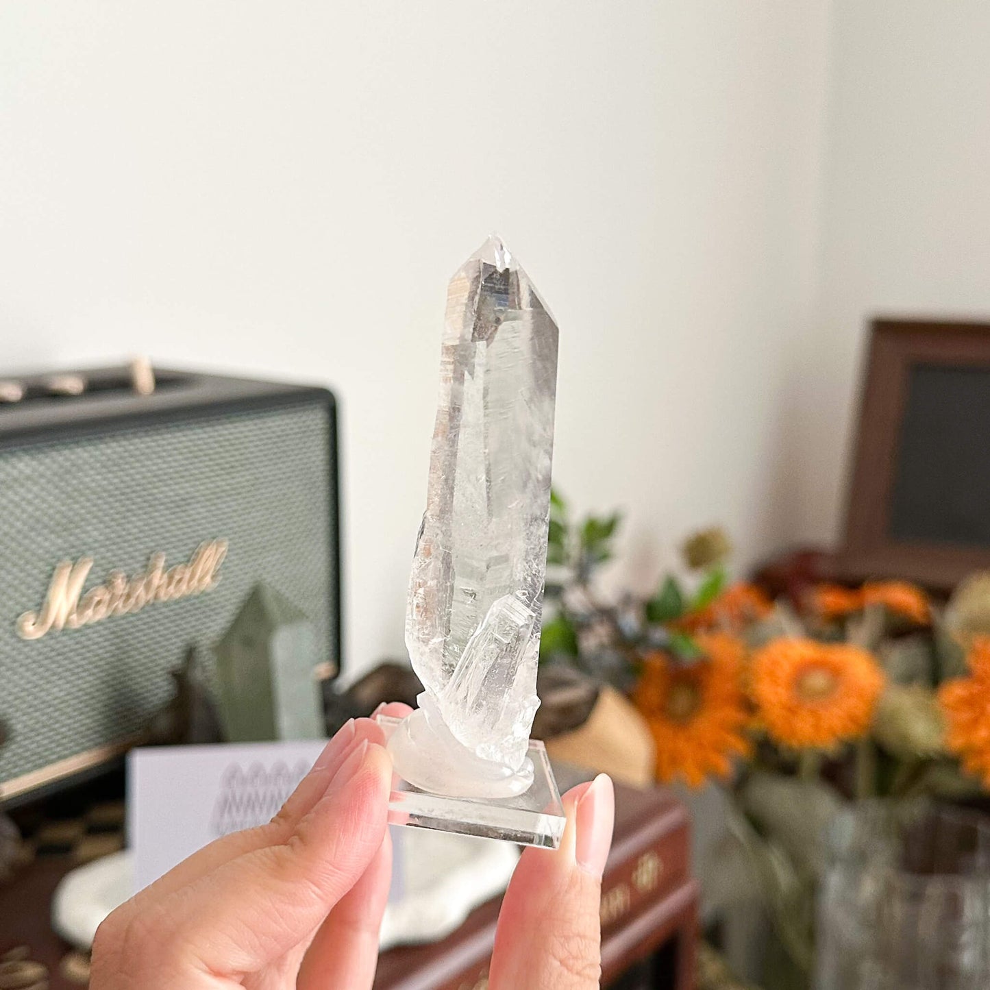 Swiss Tessin Smoky Quartz Point Specimen/Switzerland Ticino Habit Tower/Alpine Mineral/Apls Double Terminated Quartz/Smoky Quartz Cluster2
