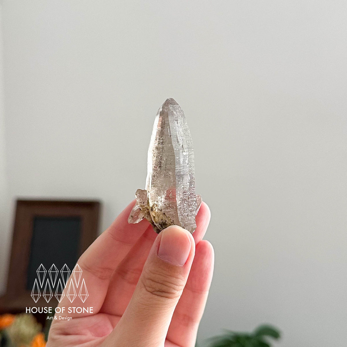 Swiss Tessin Smoky Quartz Point Specimen/Switzerland Ticino Habit Tower/Alpine Mineral/Apls Double Terminated Quartz/Smoky Quartz Cluster1