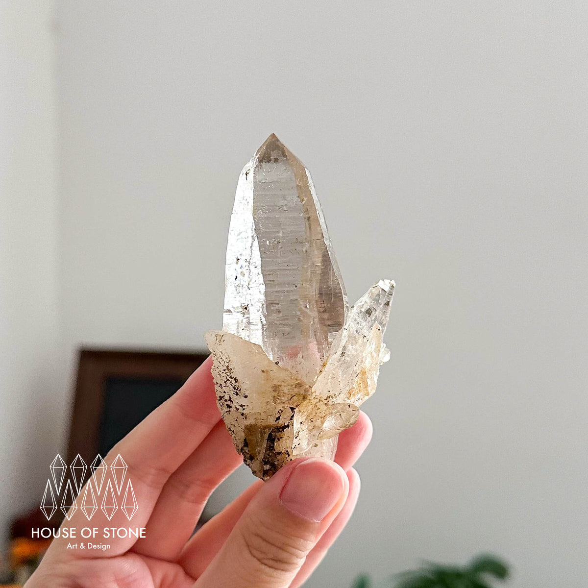 Swiss Tessin Smoky Quartz Point Specimen/Switzerland Ticino Habit Tower/Alpine Mineral/Apls Double Terminated Quartz/Smoky Quartz Cluster4